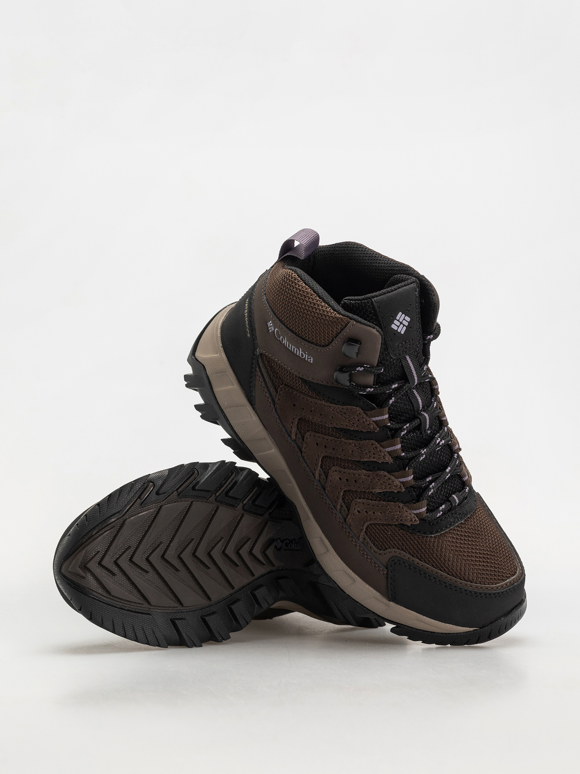 Buty Columbia Strata Trail Mid WP Wmn (cordovan/granite purple)