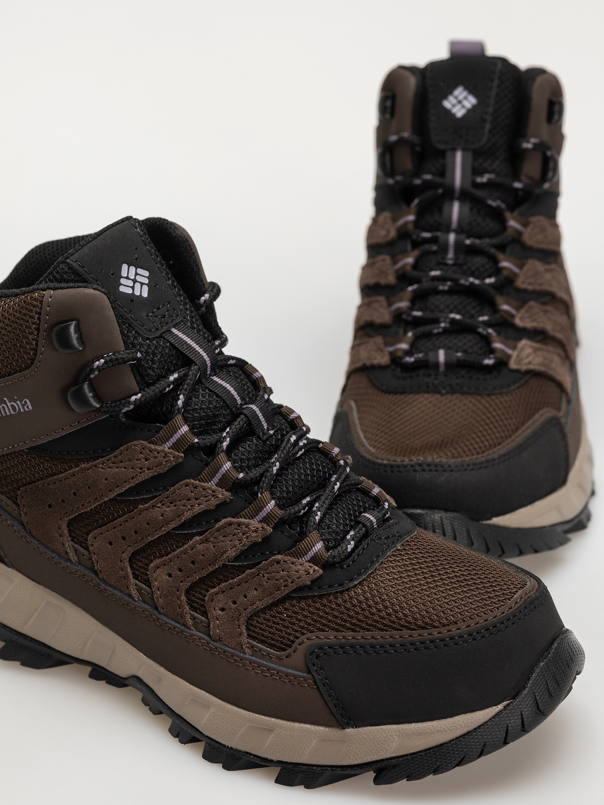 Buty Columbia Strata Trail Mid WP Wmn (cordovan/granite purple)