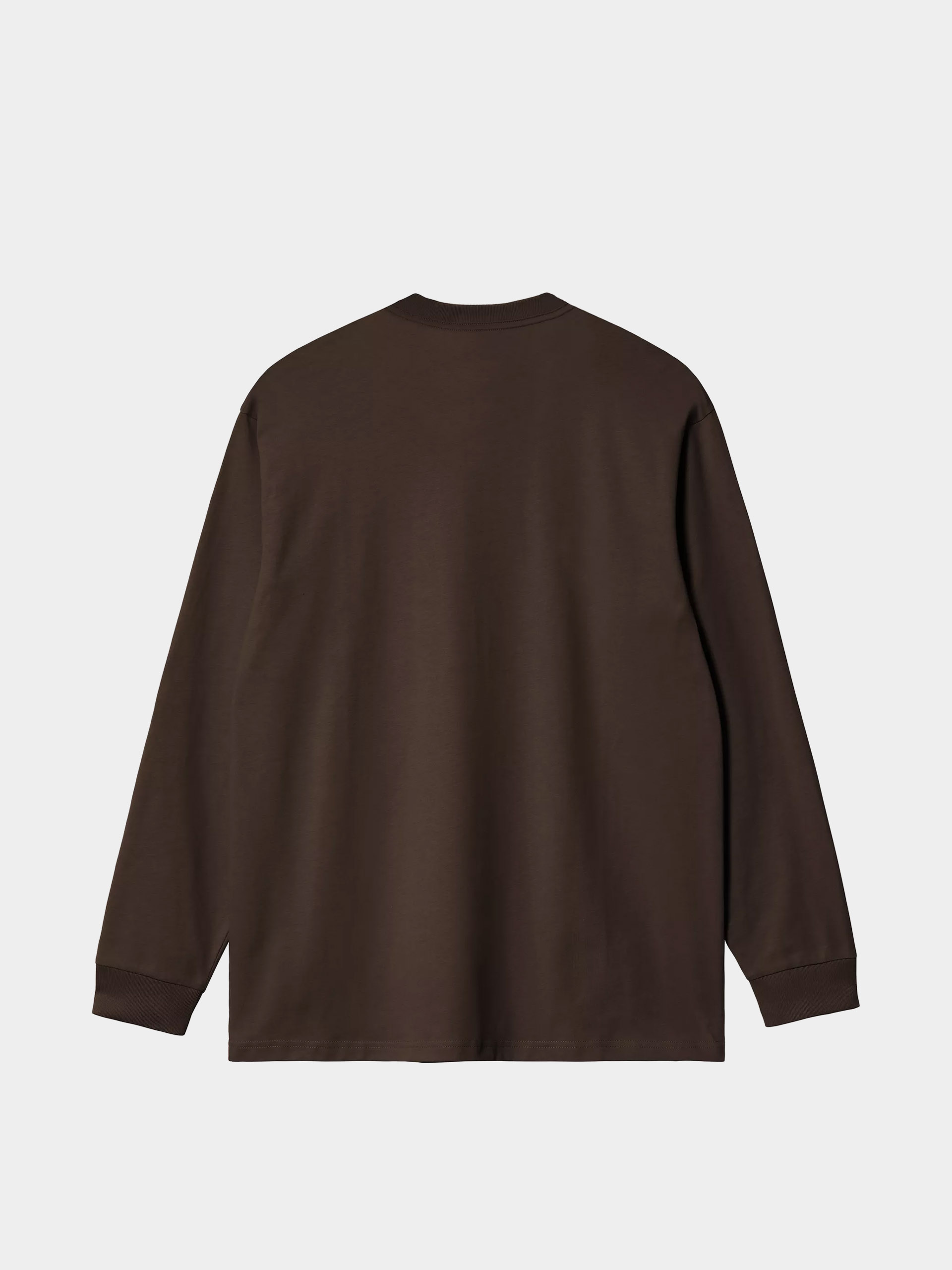 Longsleeve Carhartt WIP Chase (tobacco/gold)