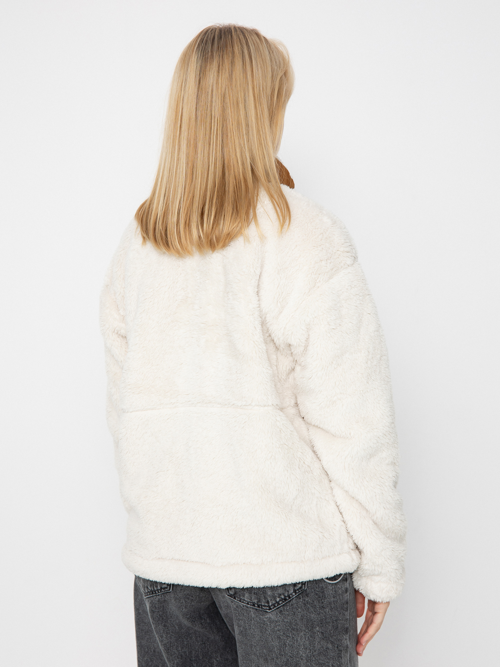 Damski Polar Columbia Boundless Discovery Sherpa Full Zip II (chalk/camel brown)