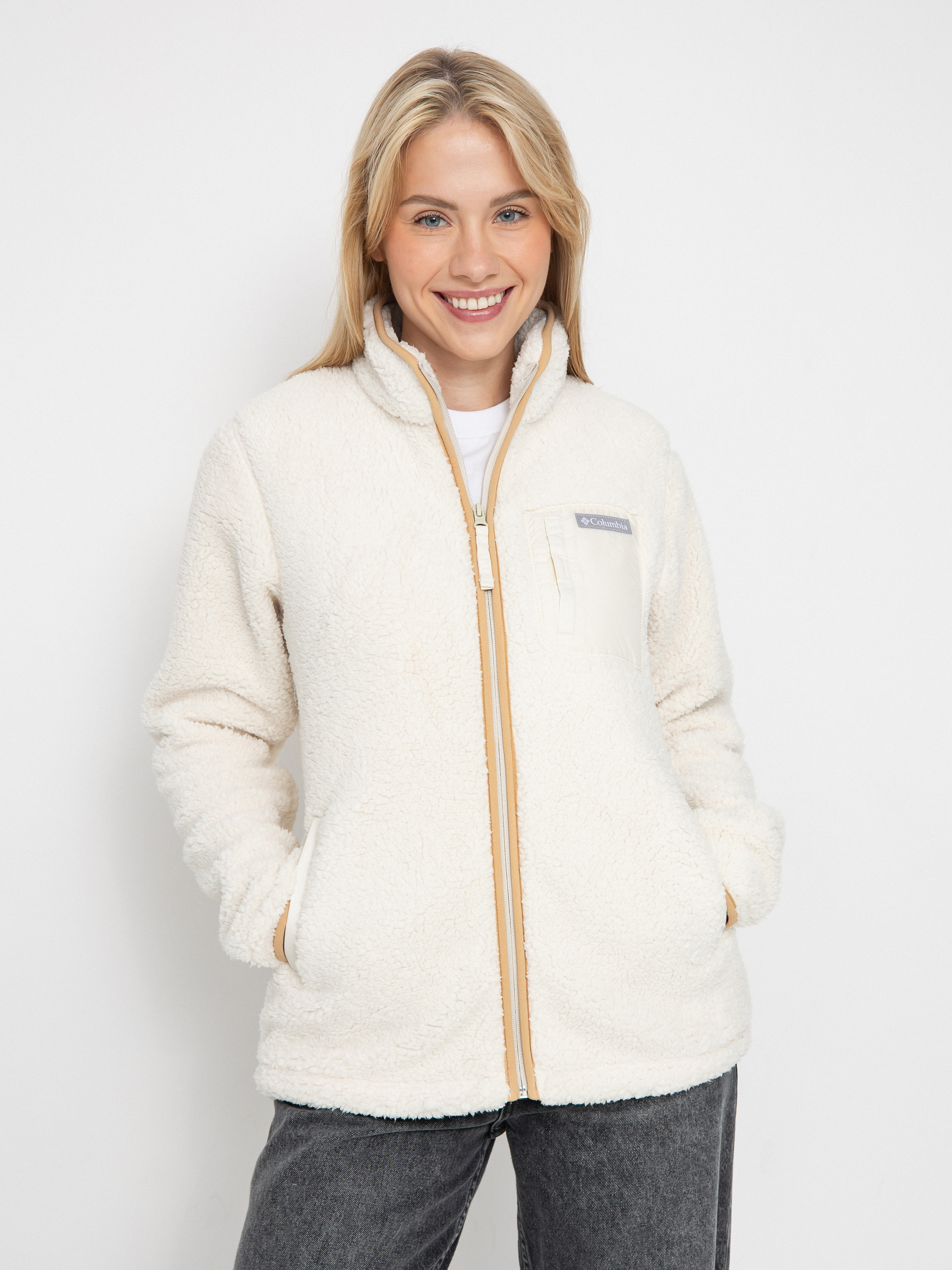 Polar Columbia West Bend Full Zip II Wmn (chalk)