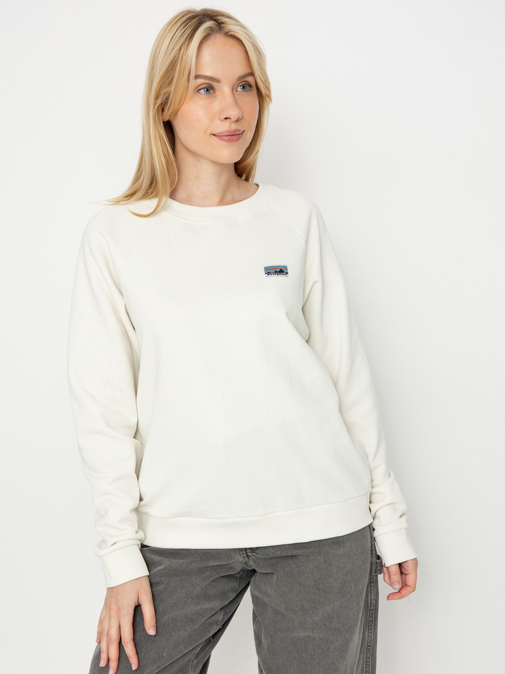 Bluza Patagonia Regenerative Organic Certified Cotton Essential Wmn (wool white)