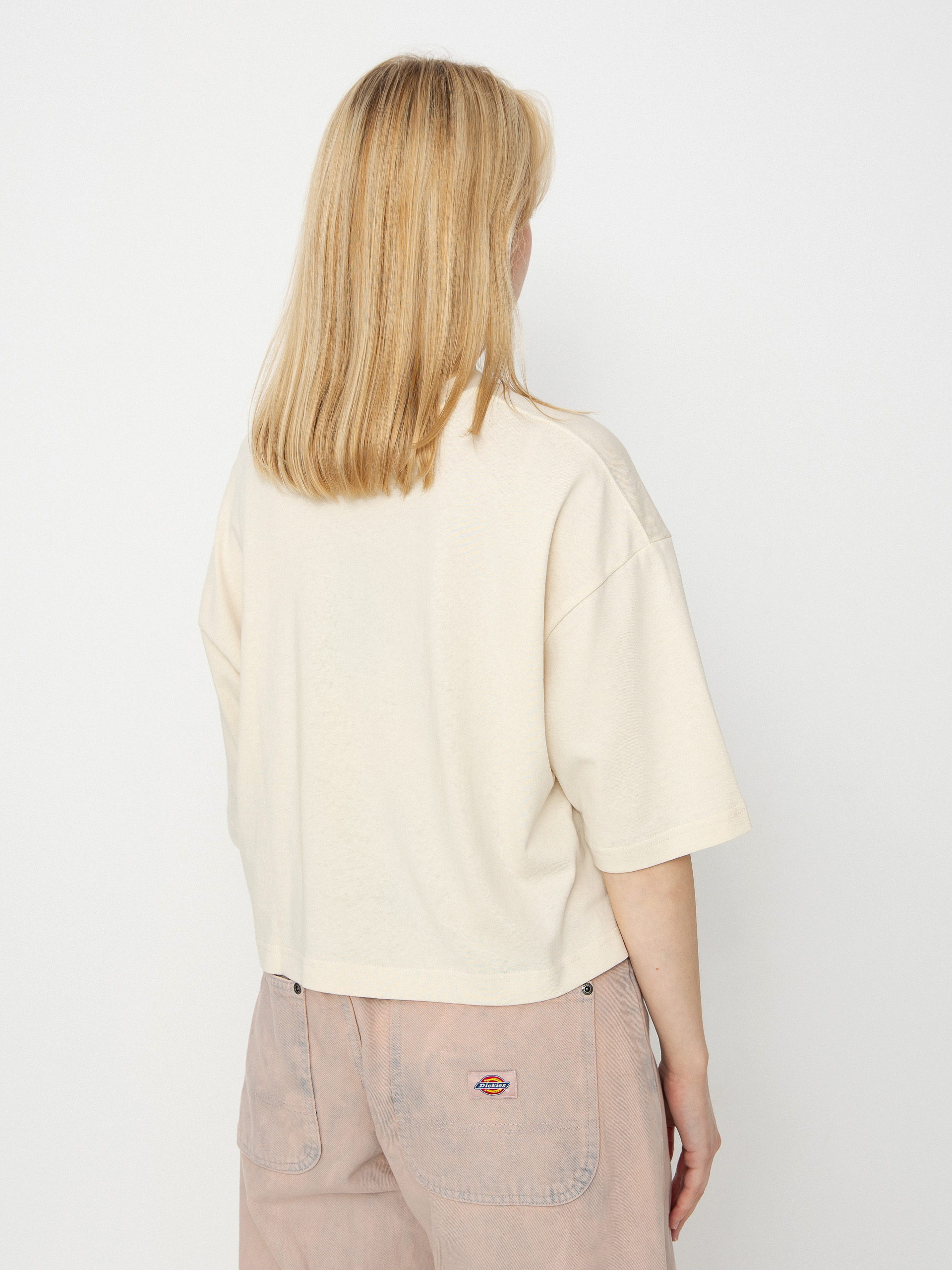 T-shirt New Balance Athletics Gradient Shoes Wmn (beige)