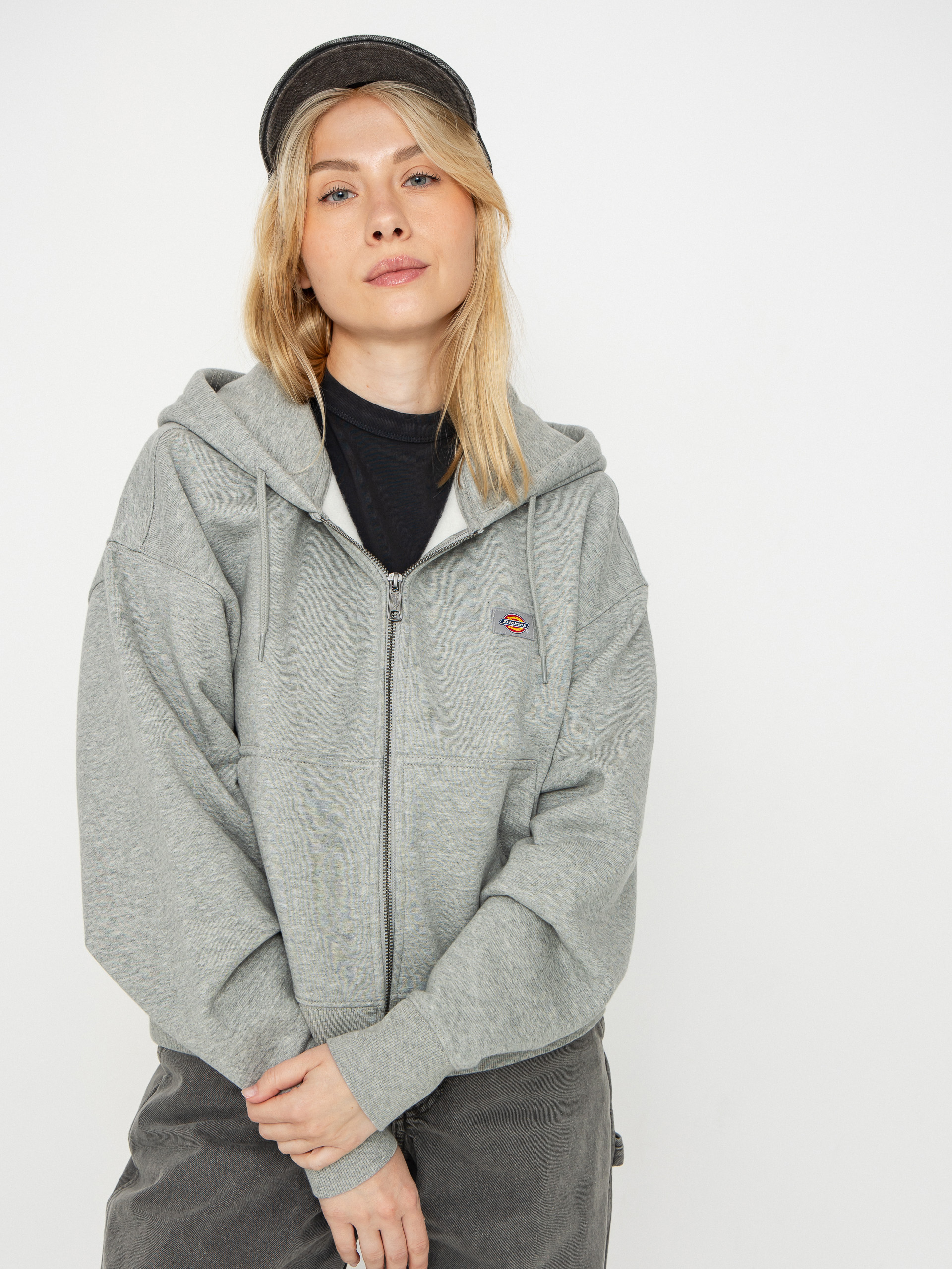 Bluza z kapturem Dickies Oakport ZHD Wmn (heather grey)