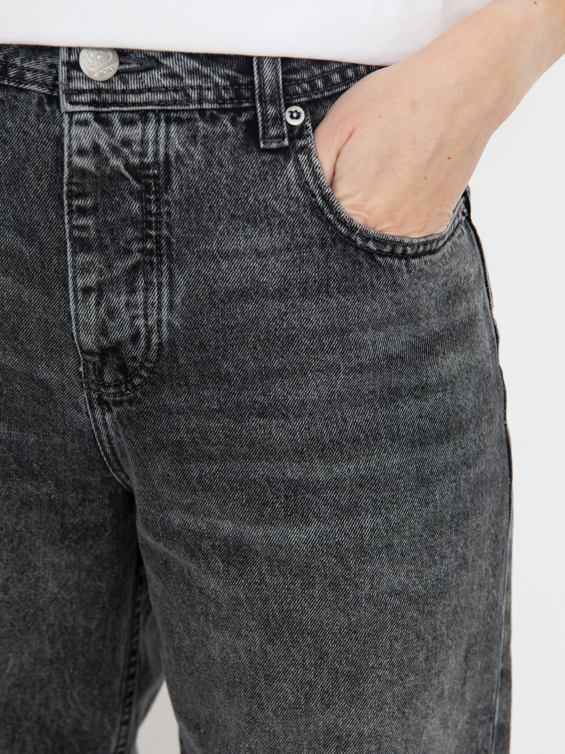 Spodnie Roxy Milla Wide Leg Regular Mid Gr Wmn (mid grey)