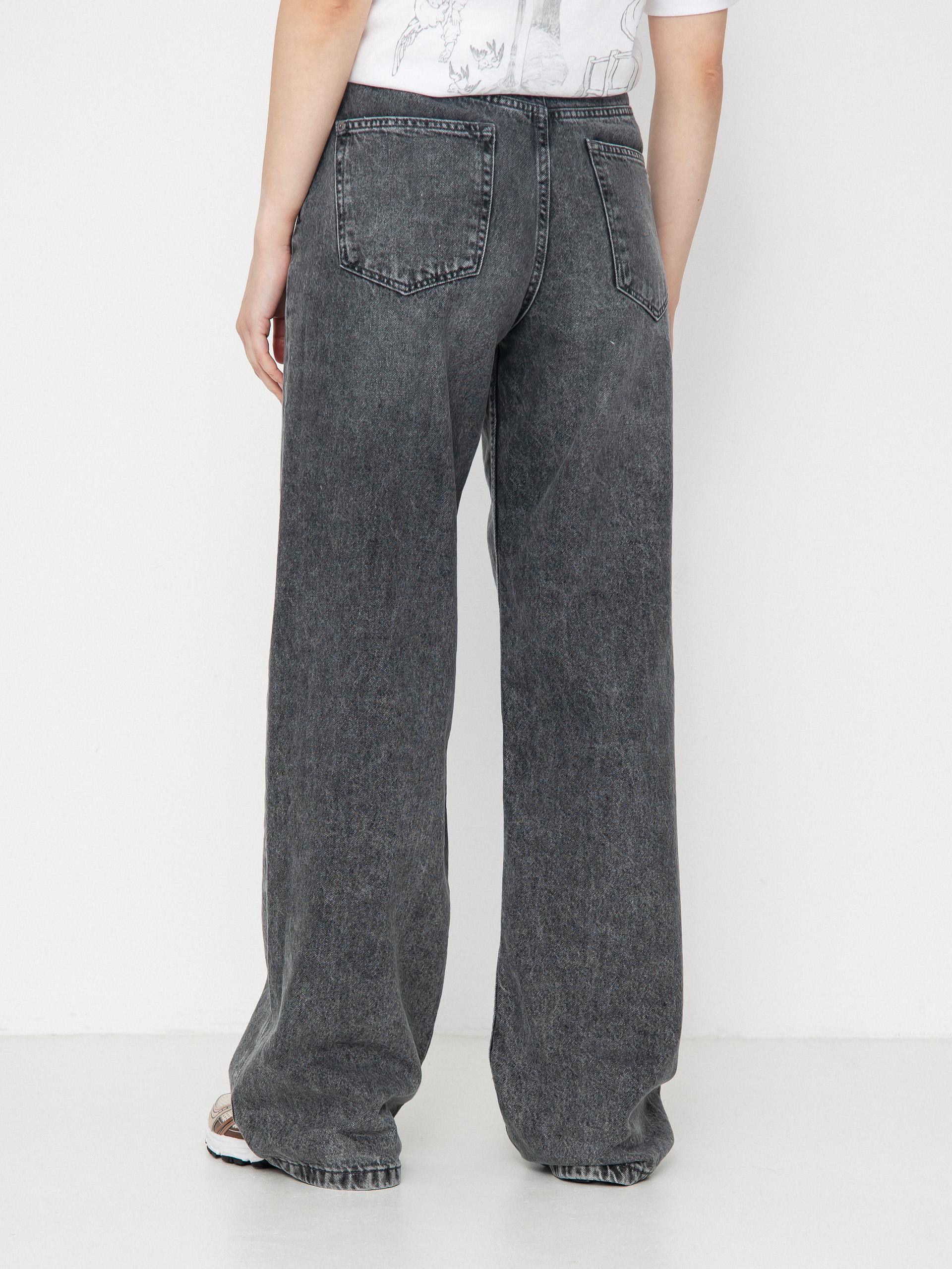 Spodnie Roxy Milla Wide Leg Regular Mid Gr Wmn (mid grey)