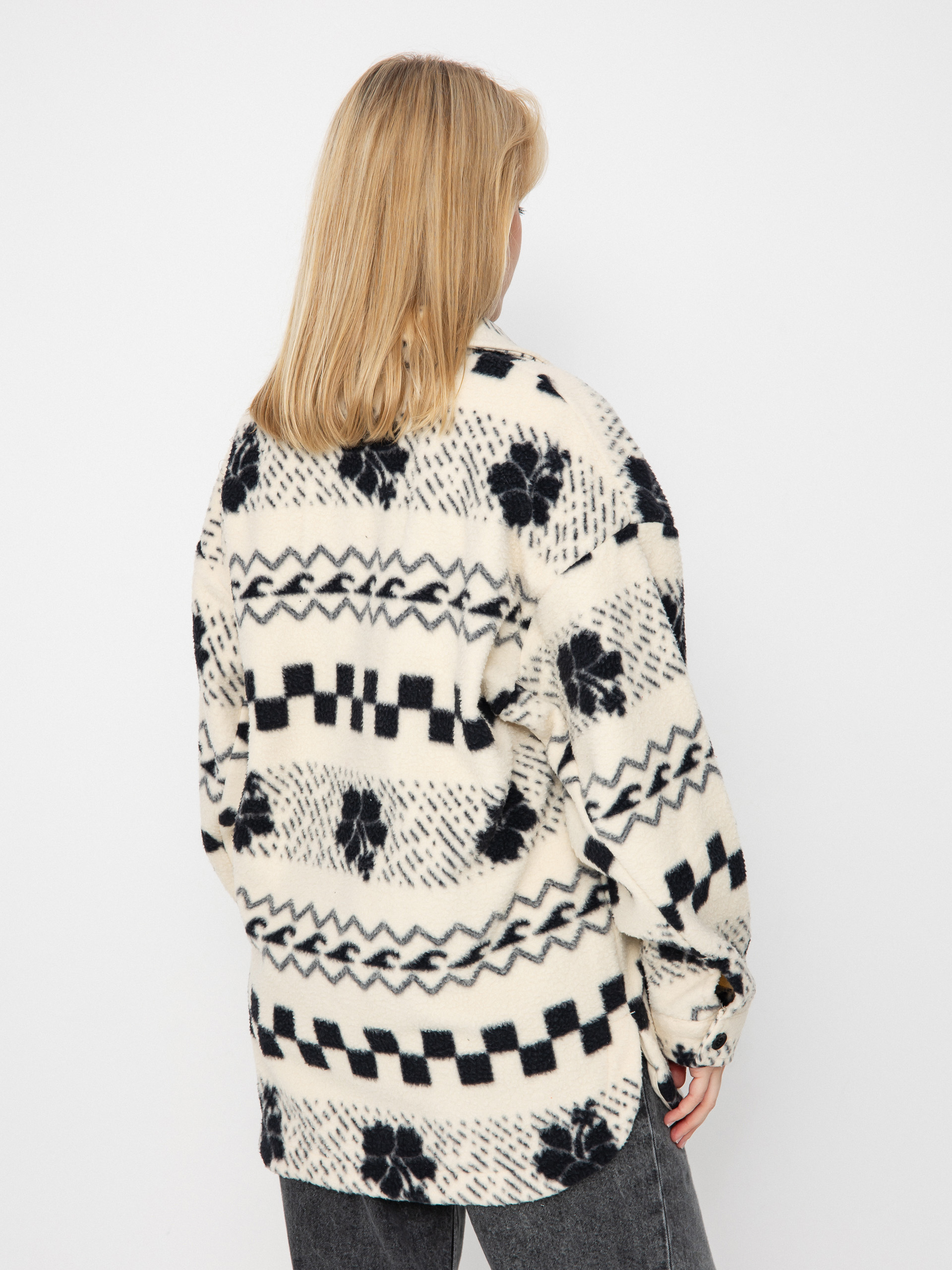 Damski Polar Roxy Morning Crush Shacket (parchment morning crush)