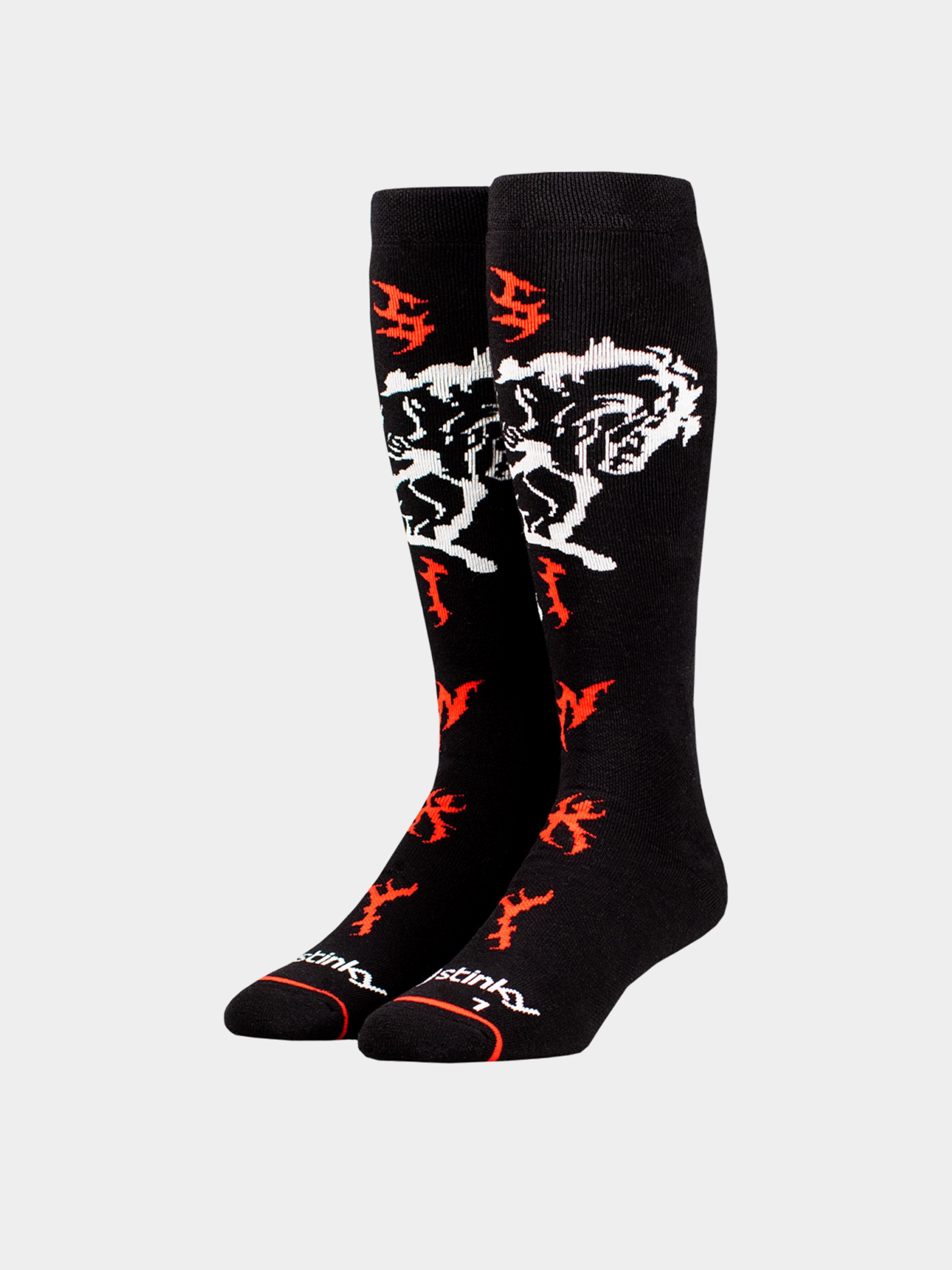 Skarpety Stinky Socks Mustang (wild black)