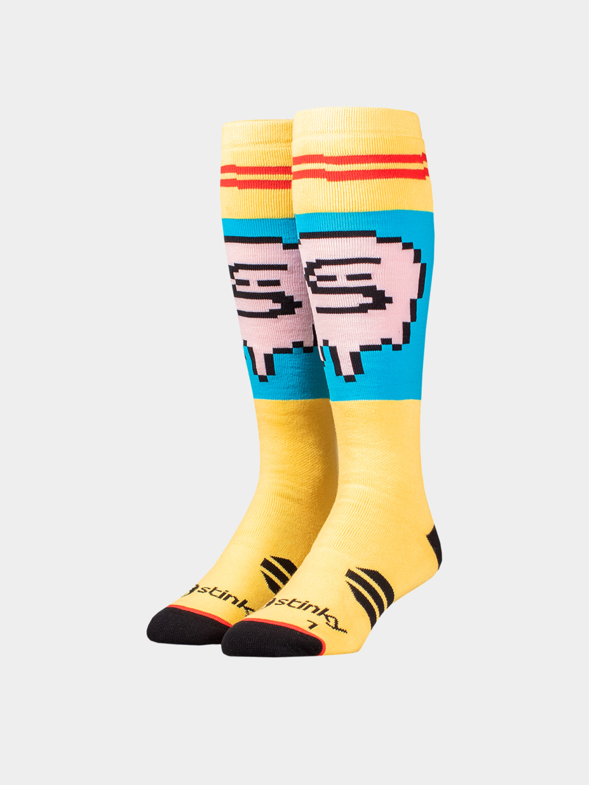 Skarpety Stinky Socks Atari Drip (yellow)
