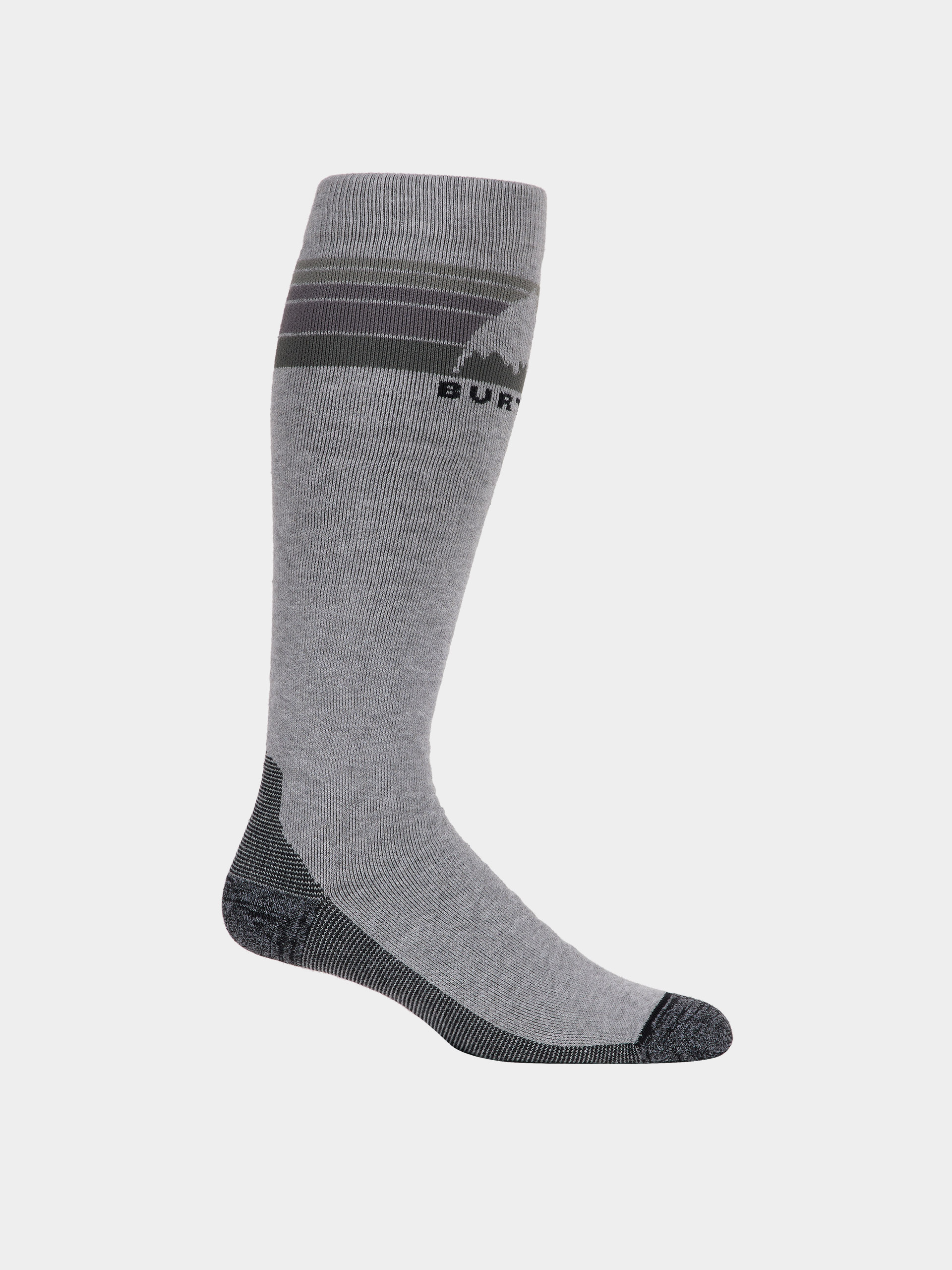 Skarpety Burton Emblem Midweight (gray heather)