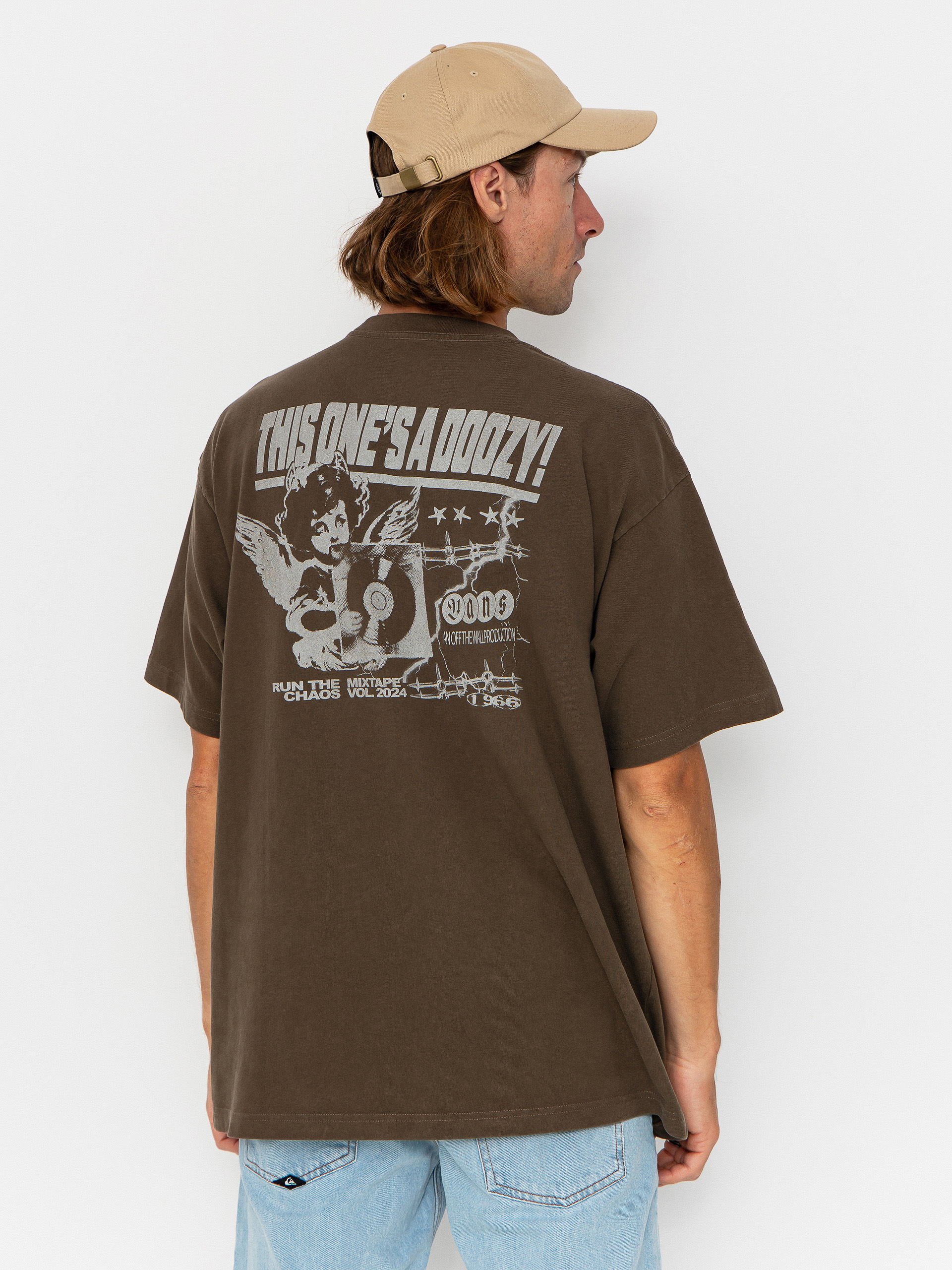 T-shirt Vans Earthbound Loose Fit (coal brown)
