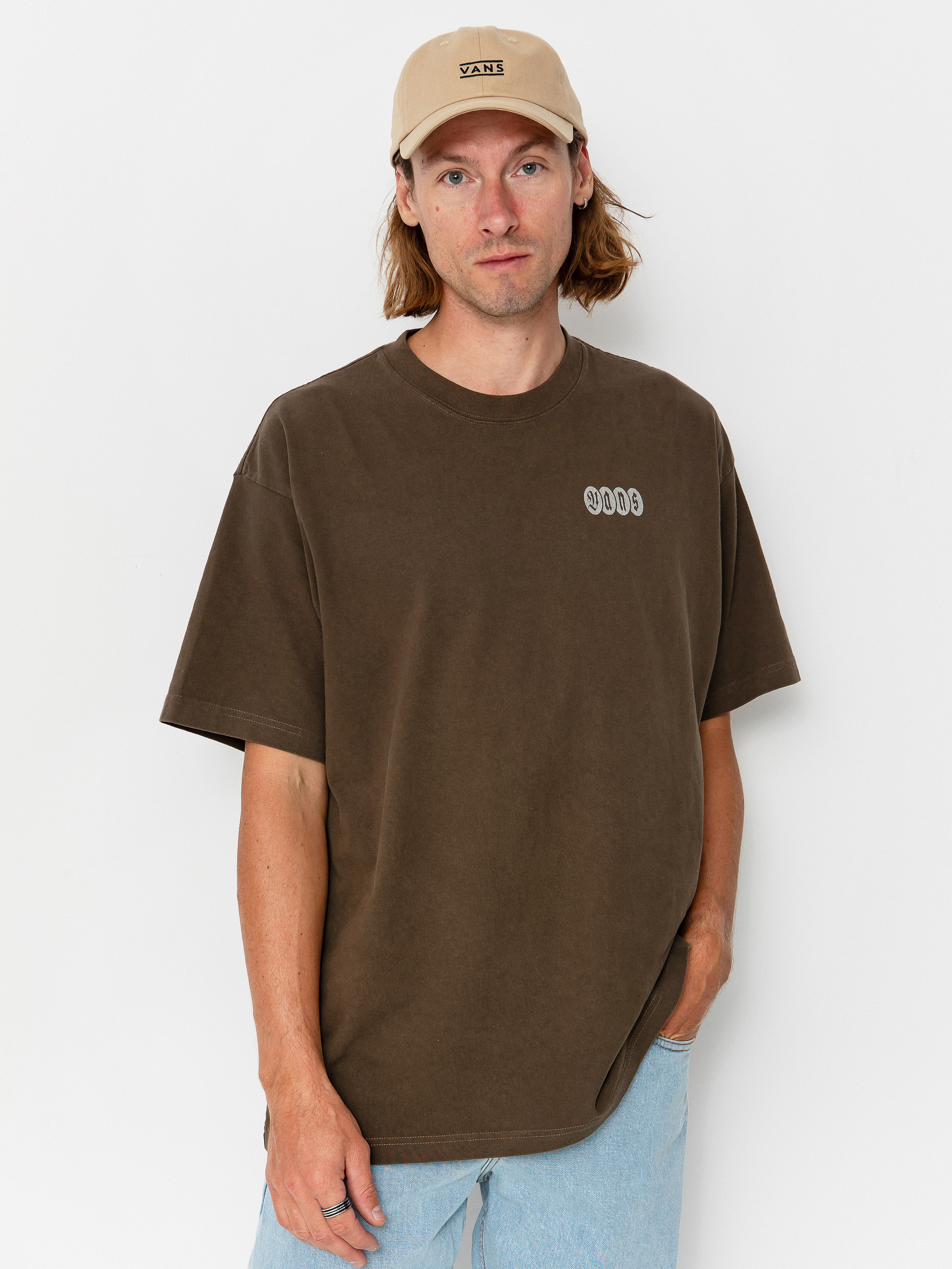 T-shirt Vans Earthbound Loose Fit (coal brown)