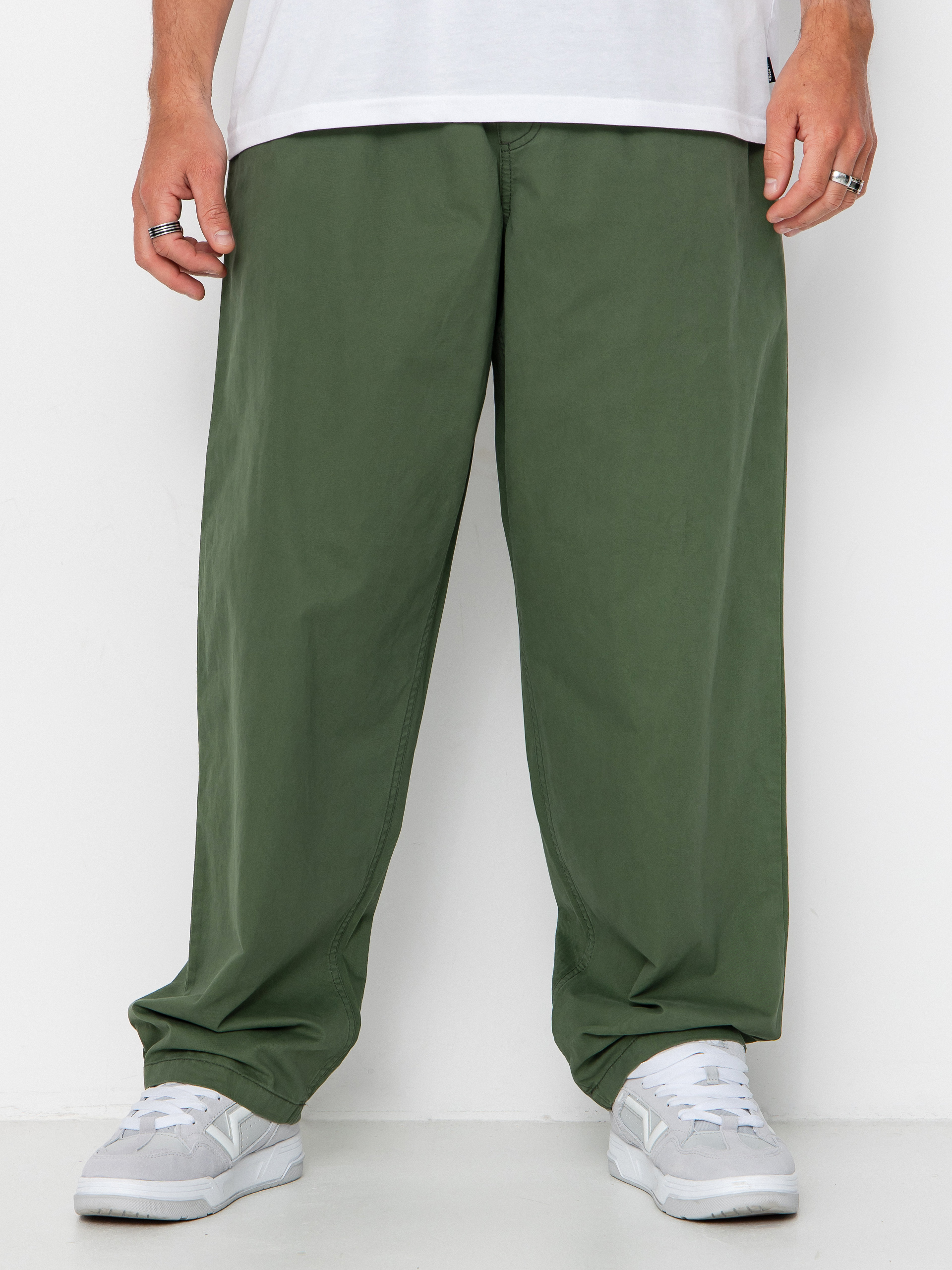 Spodnie Vans Range Baggy Tapered Elastic Waist (pine forest)