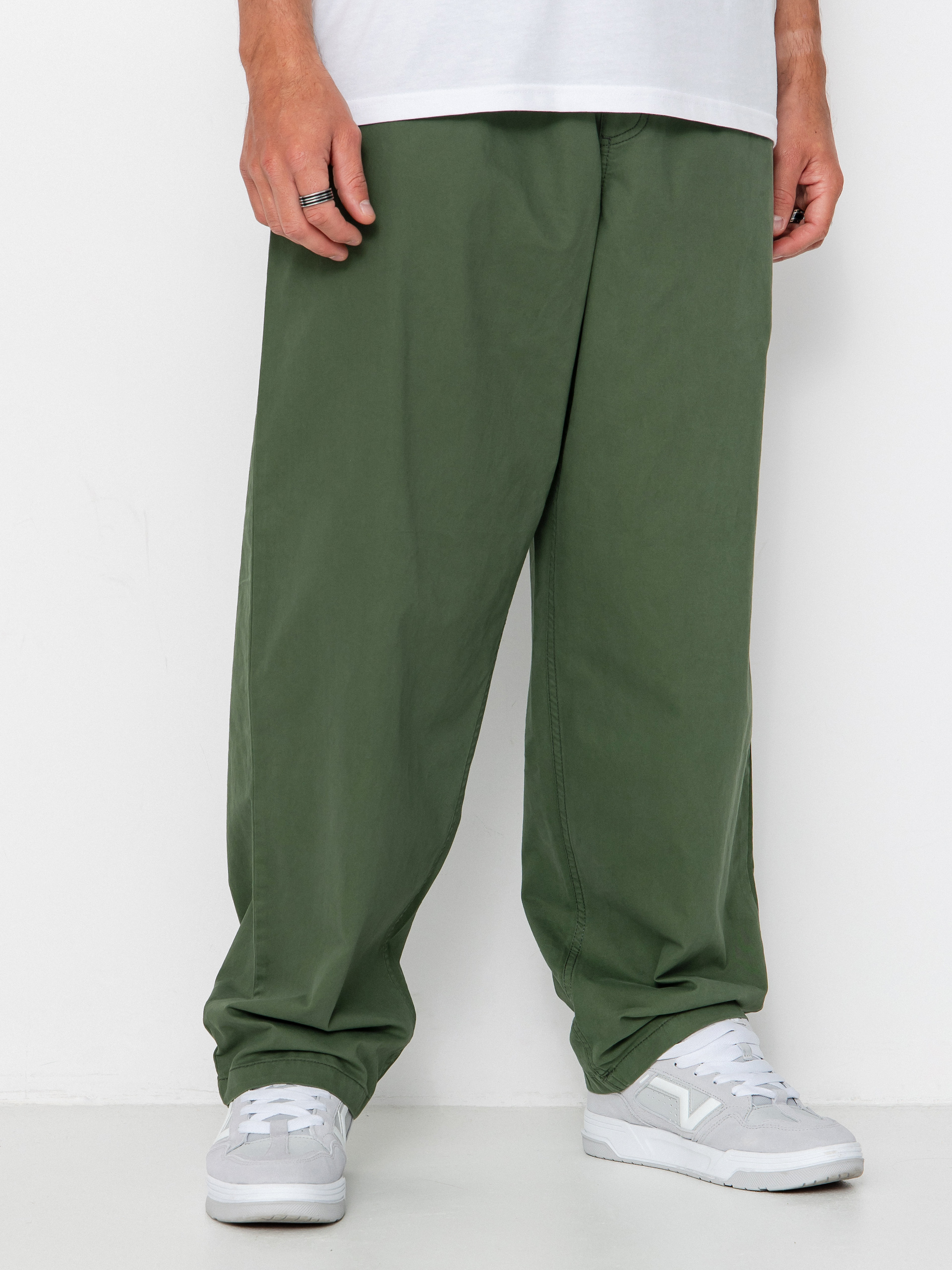 Spodnie Vans Range Baggy Tapered Elastic Waist (pine forest)