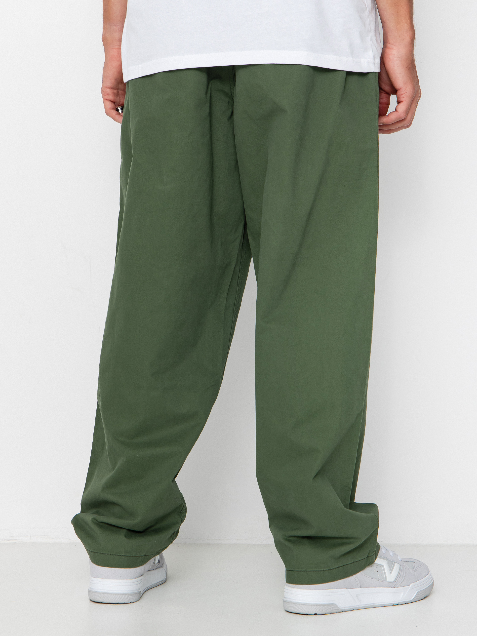 Spodnie Vans Range Baggy Tapered Elastic Waist (pine forest)