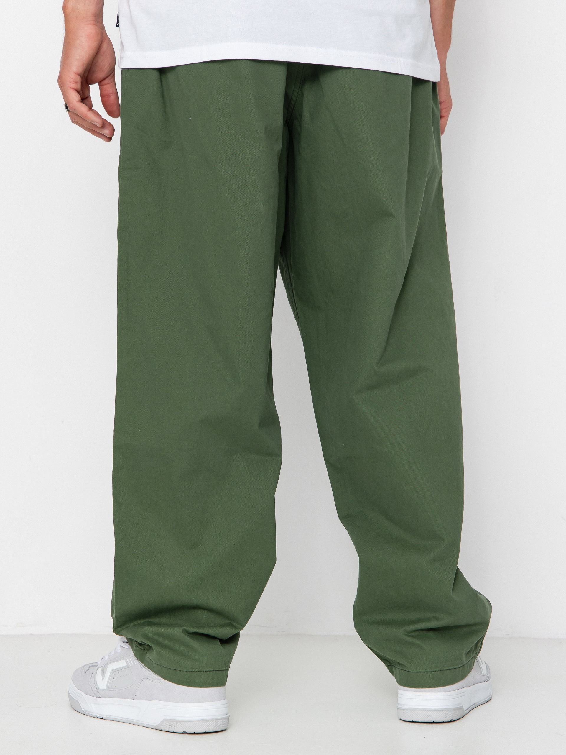 Spodnie Vans Range Baggy Tapered Elastic Waist (pine forest)