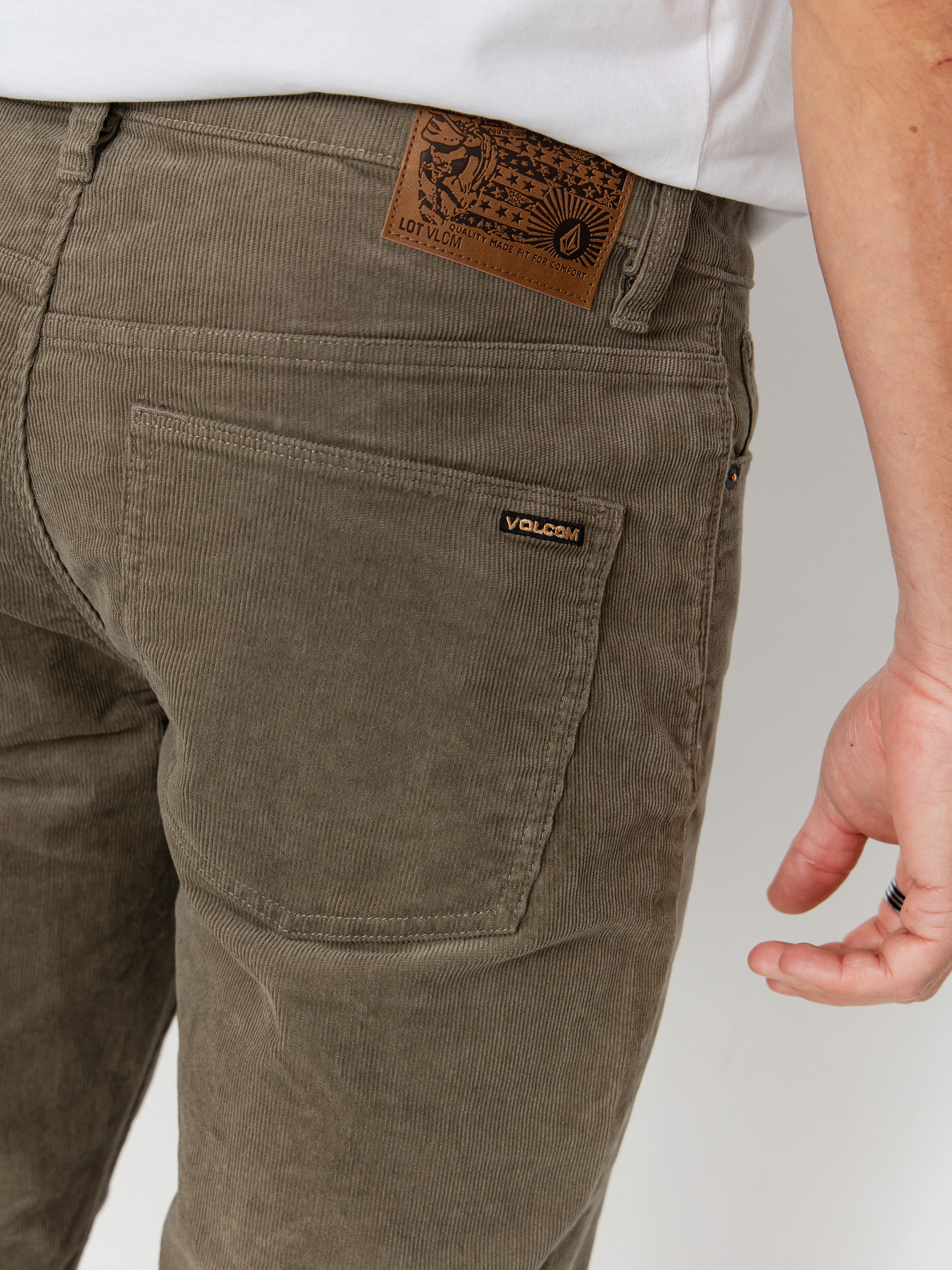 Spodnie Volcom Solver 5 Pocket Cord (brindle)