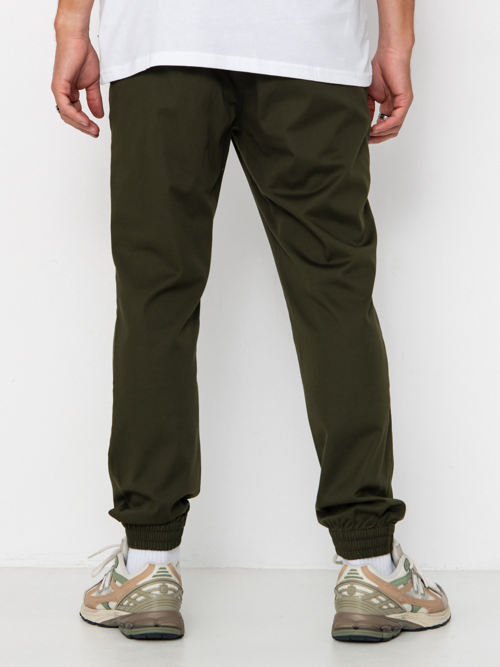 Spodnie Volcom Frickin Slim Jogger (dark green)