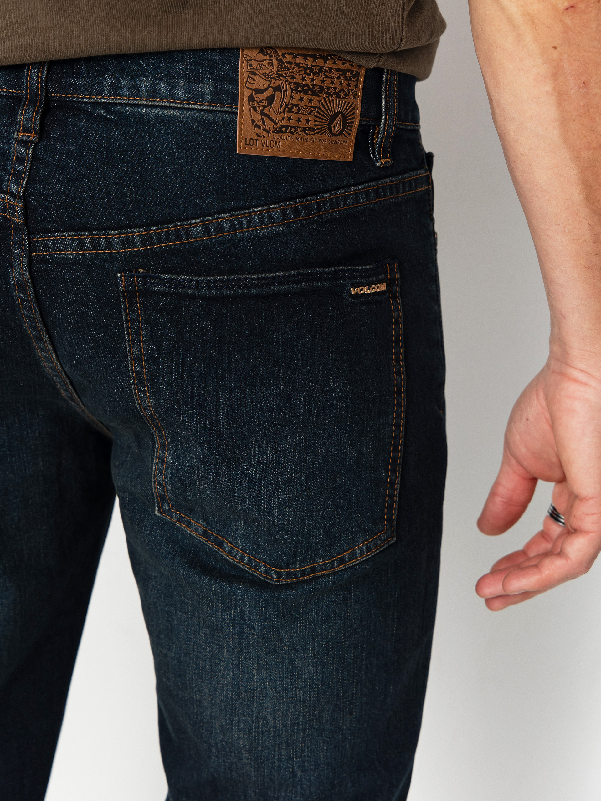 Spodnie Volcom Solver Denim (new vintage blue)