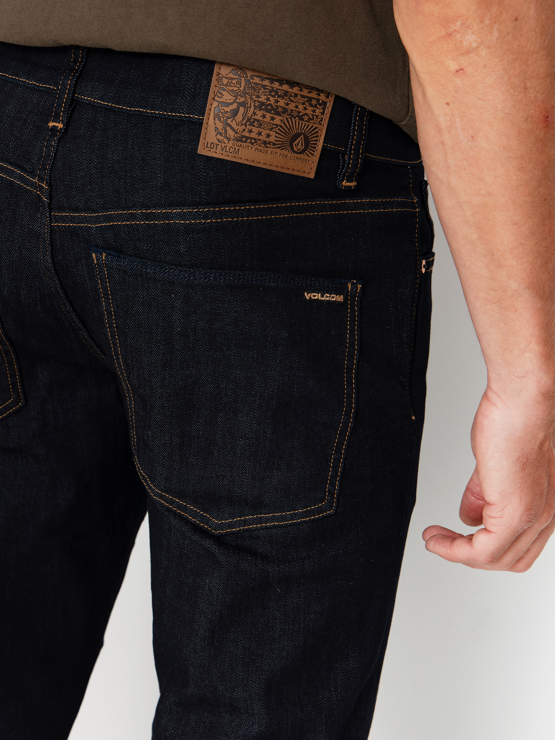 Spodnie Volcom Solver Denim (rinse)