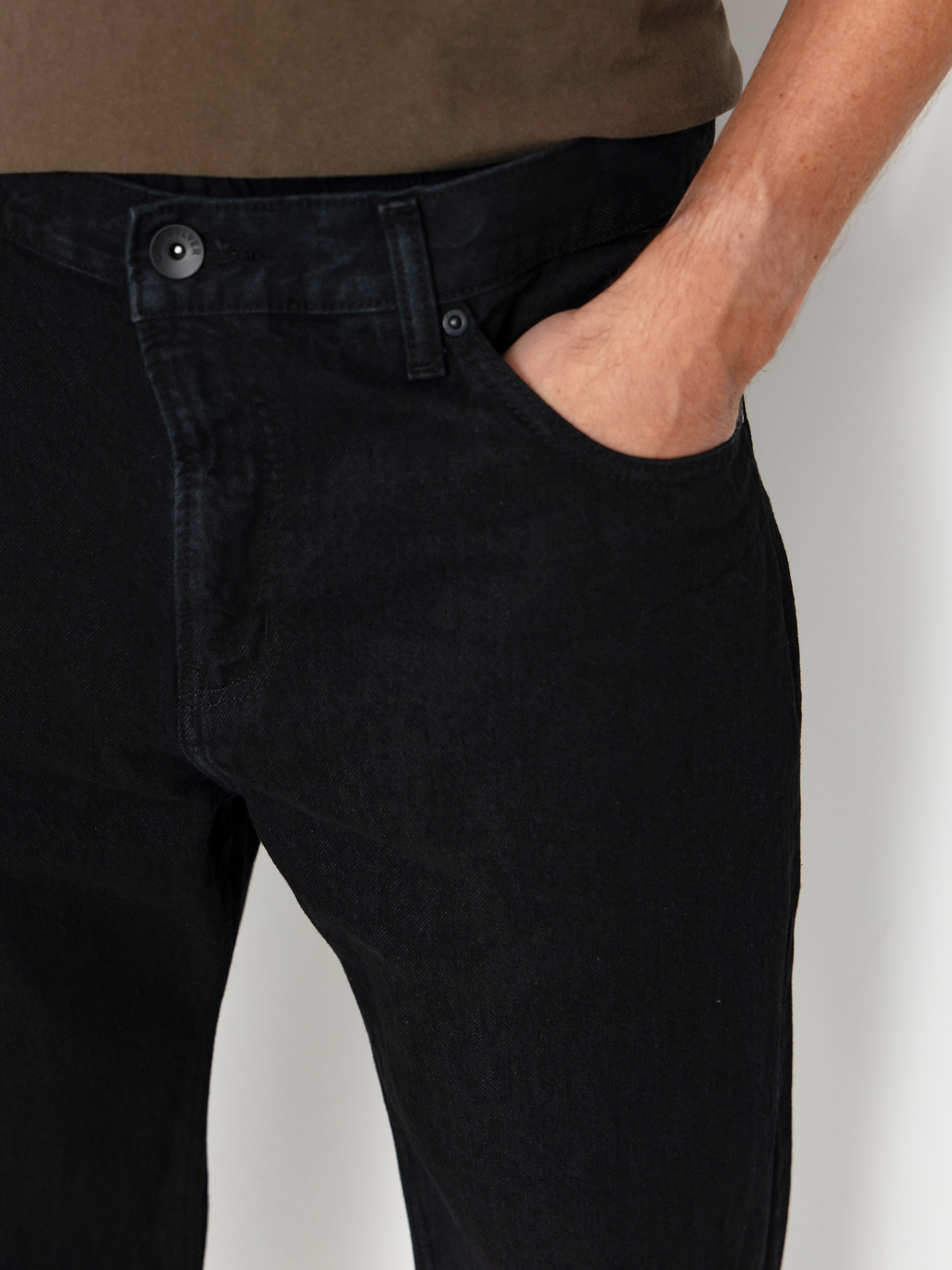 Spodnie Quiksilver Baggy Denim (black)