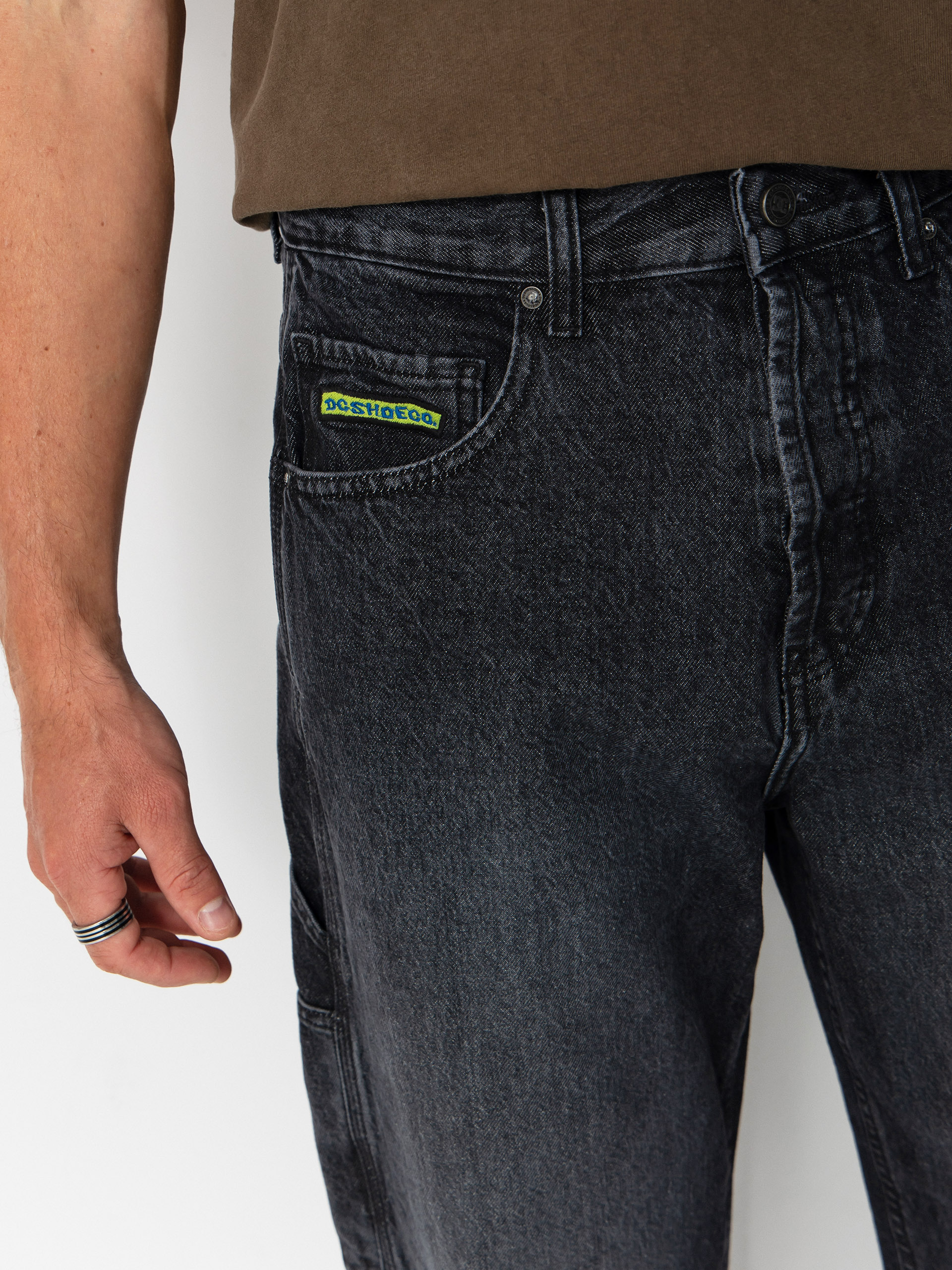 Spodnie DC Worker Baggy Carpenter (black)