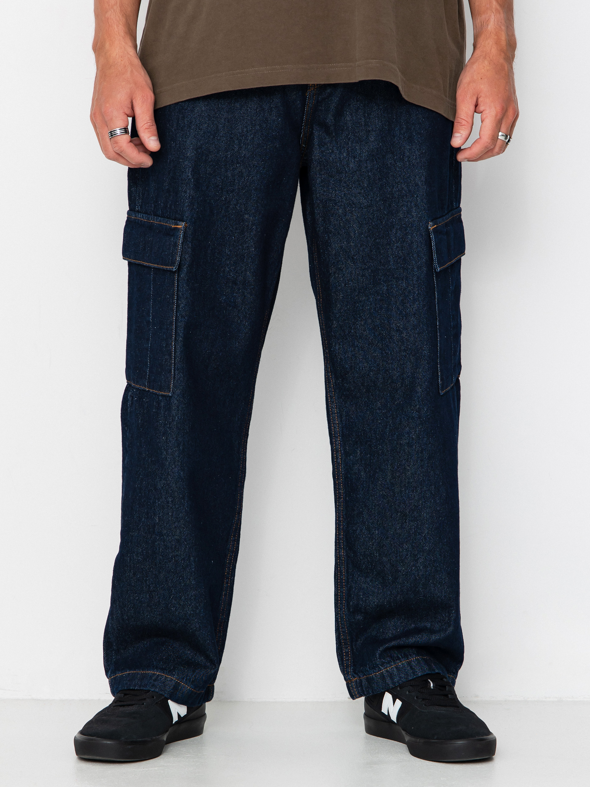 Spodnie DC Worker Baggy Denim Cargo (dark denim)