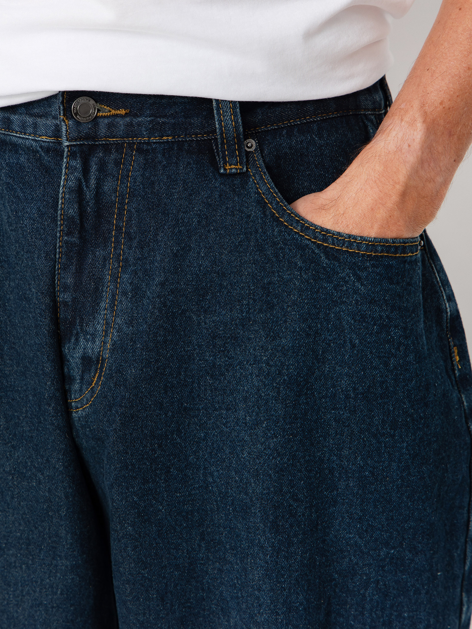 Spodnie Wasted Paris Signature Rod (raw blue)