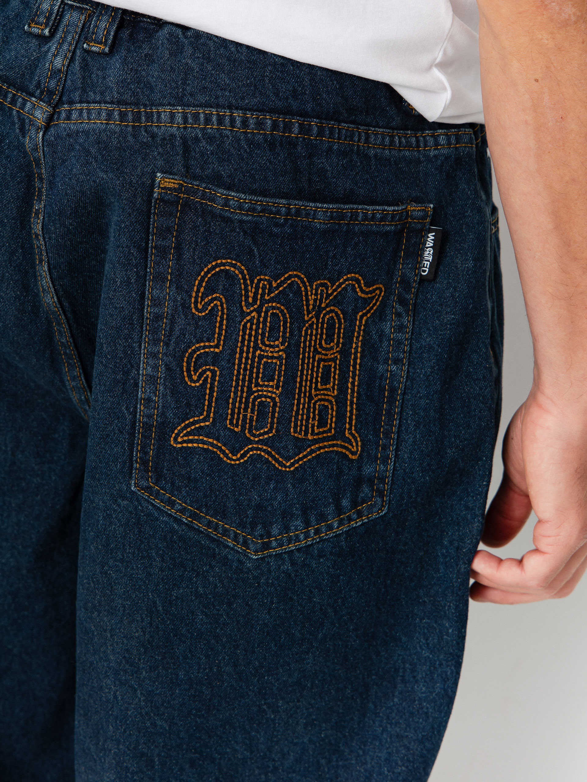 Spodnie Wasted Paris Signature Rod (raw blue)