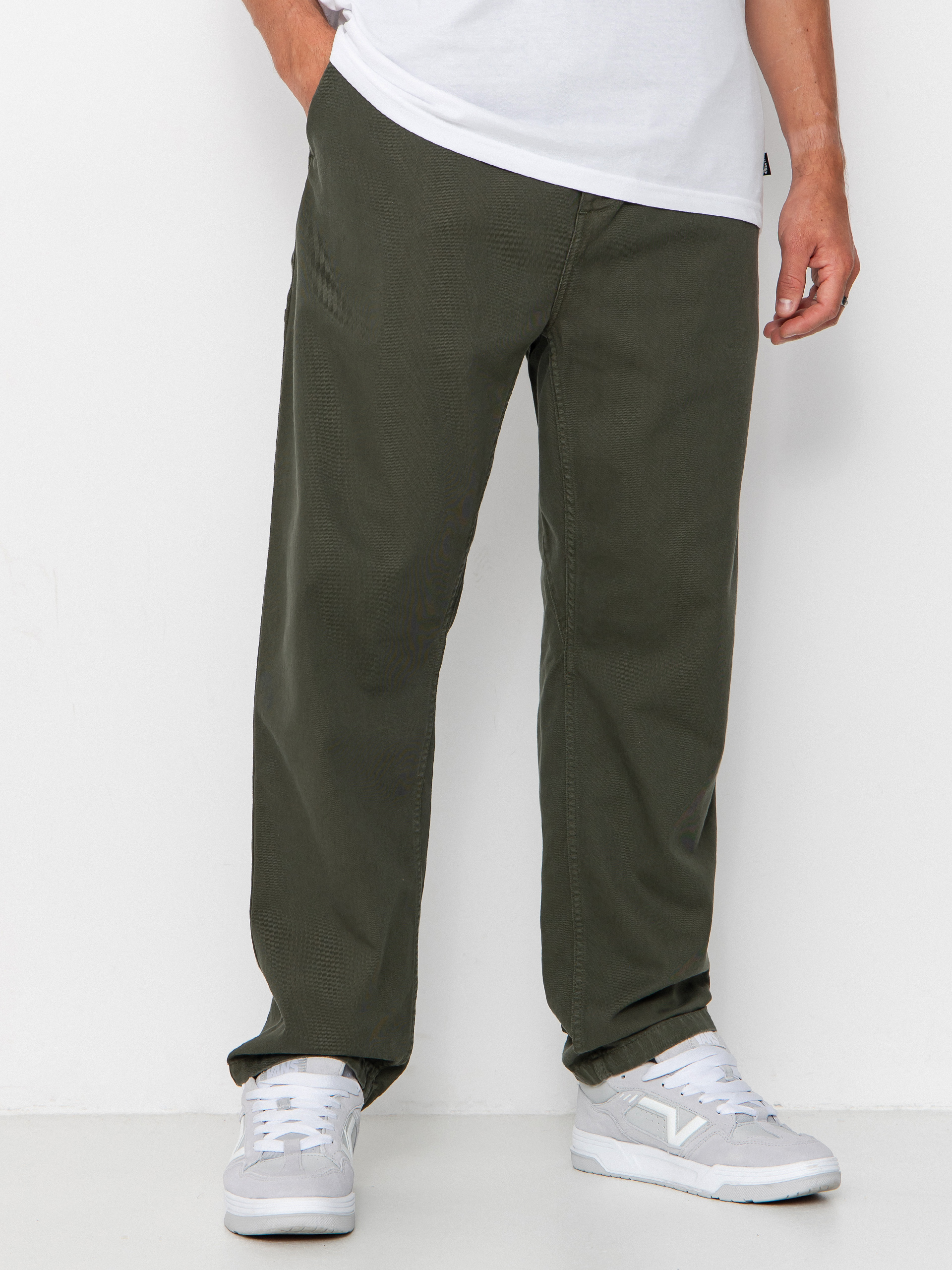 Spodnie Carhartt WIP Flint (opuntia/garment dyed)