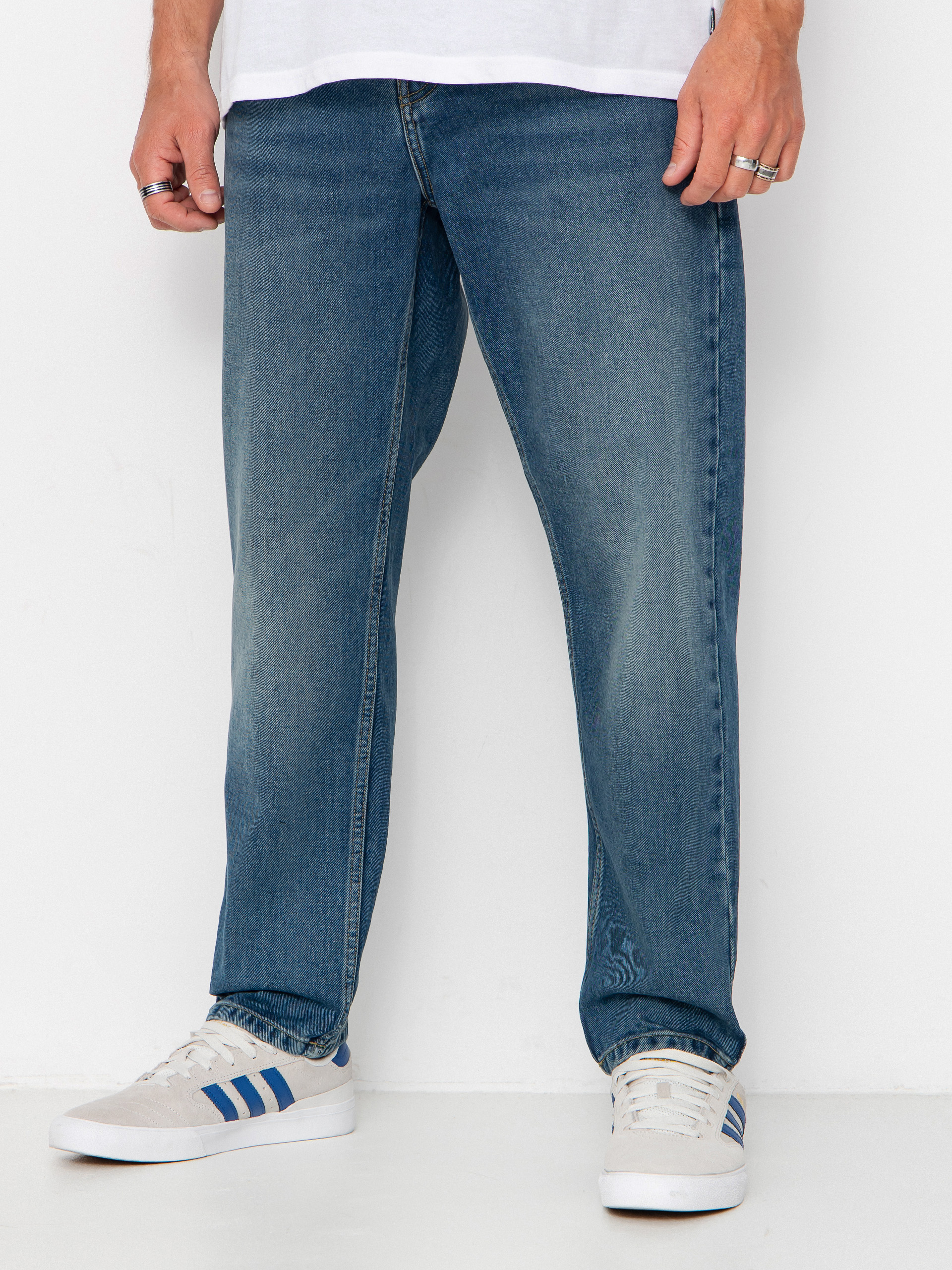 Spodnie Carhartt WIP Newel (blue/dark used wash)