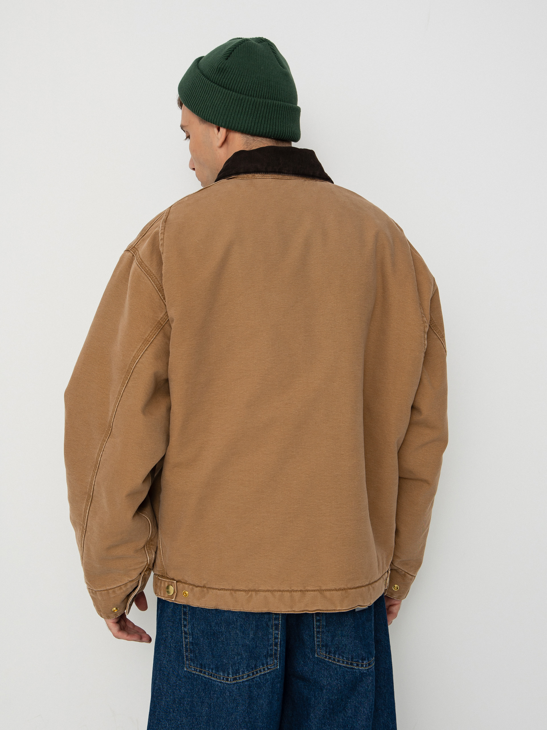 Kurtka Carhartt WIP OG Detroit (hamilton brown/tobacco/stone canvas)
