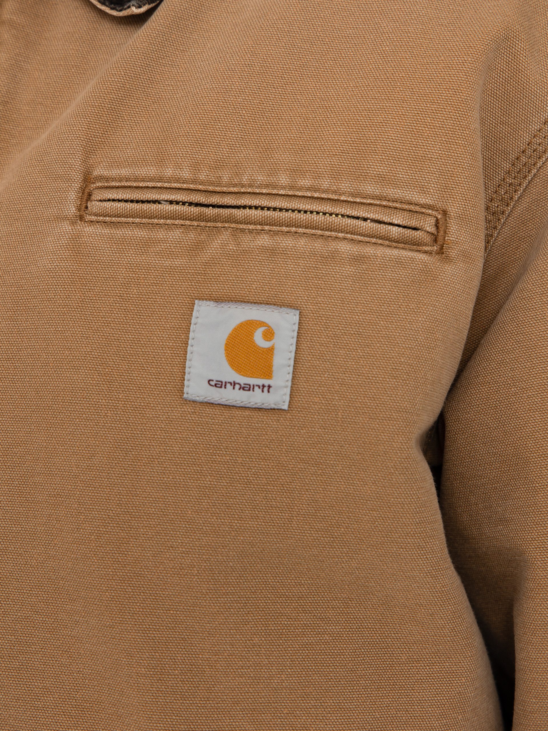 Kurtka Carhartt WIP OG Detroit (hamilton brown/tobacco/stone canvas)
