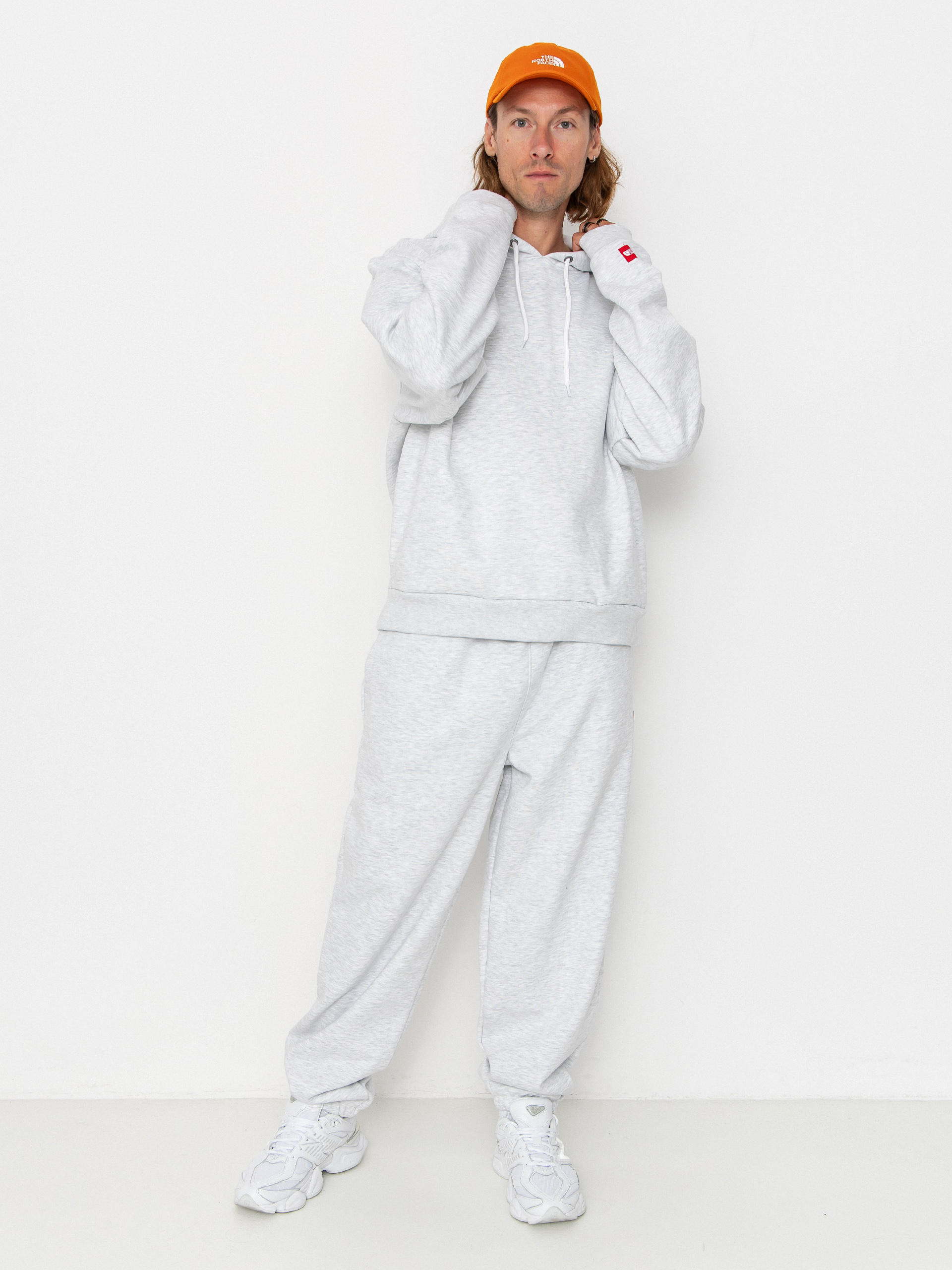 Bluza z kapturem The North Face Red Box HD (tnf classic grey heathe)