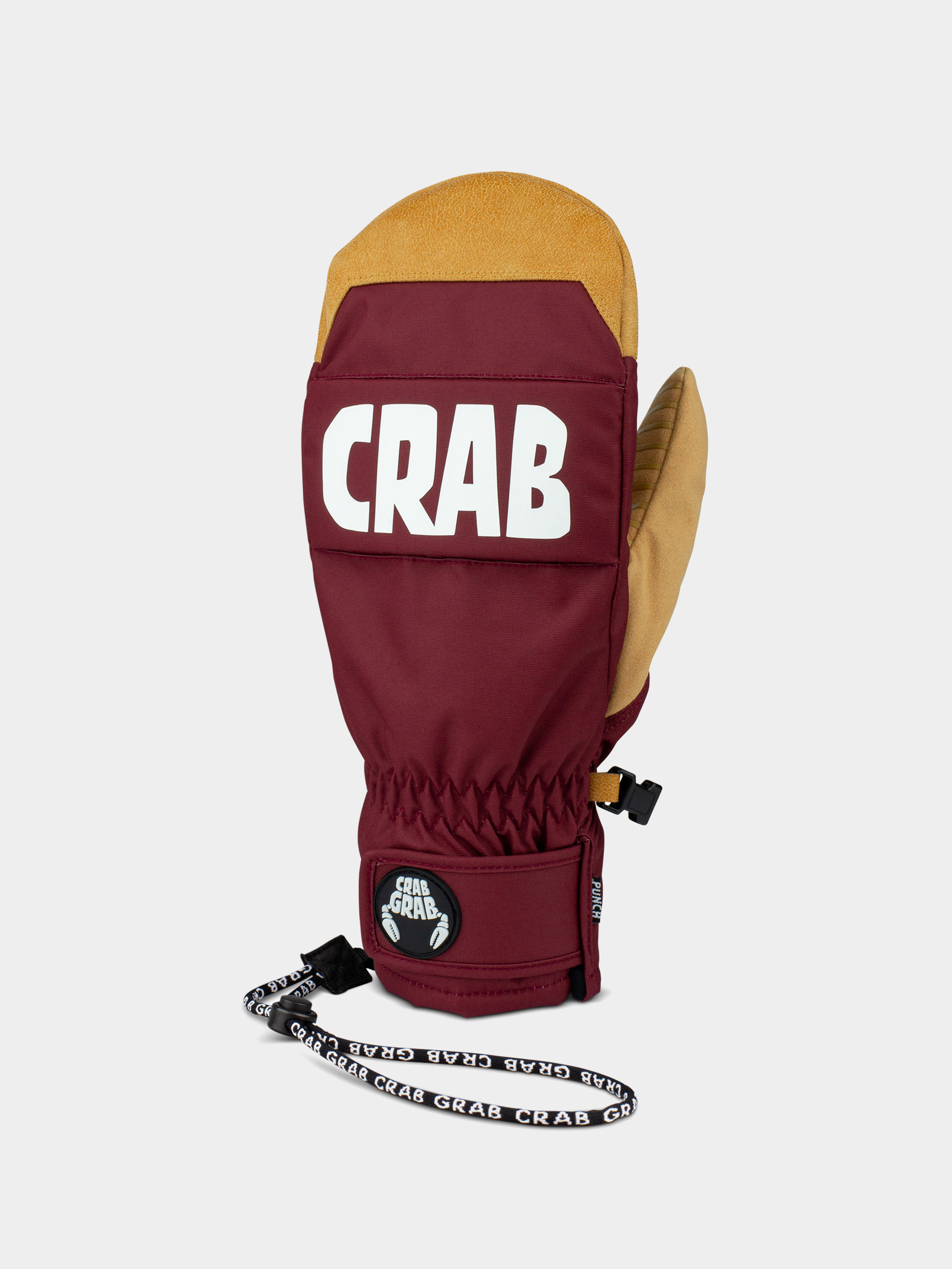 Ru0119kawice Crab Grab Punch Mitt (maroon)