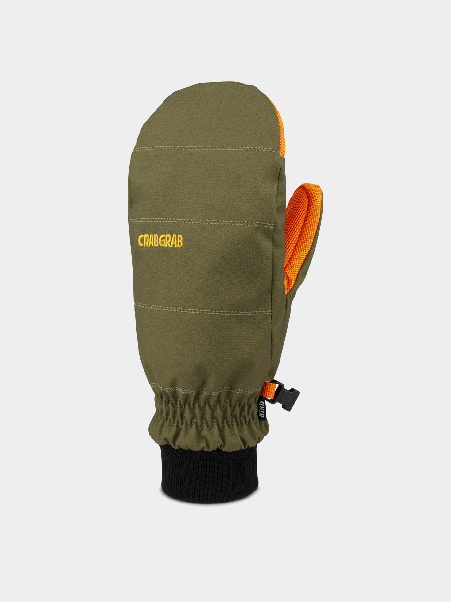 Ru0119kawice Crab Grab Slush Mitt (olive and orange)