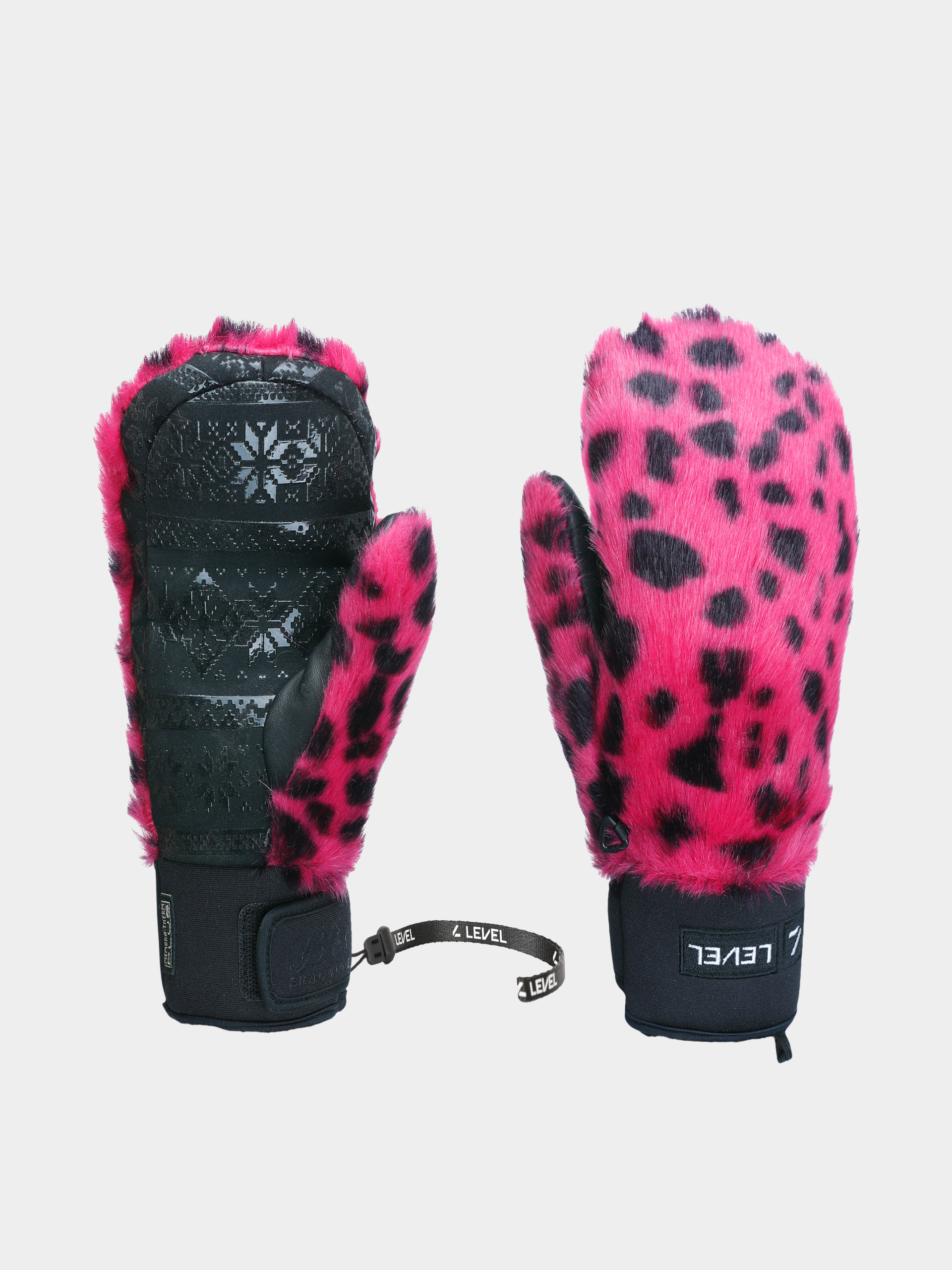 Ru0119kawice Level Siberian Mitt Wmn (fuchsia)