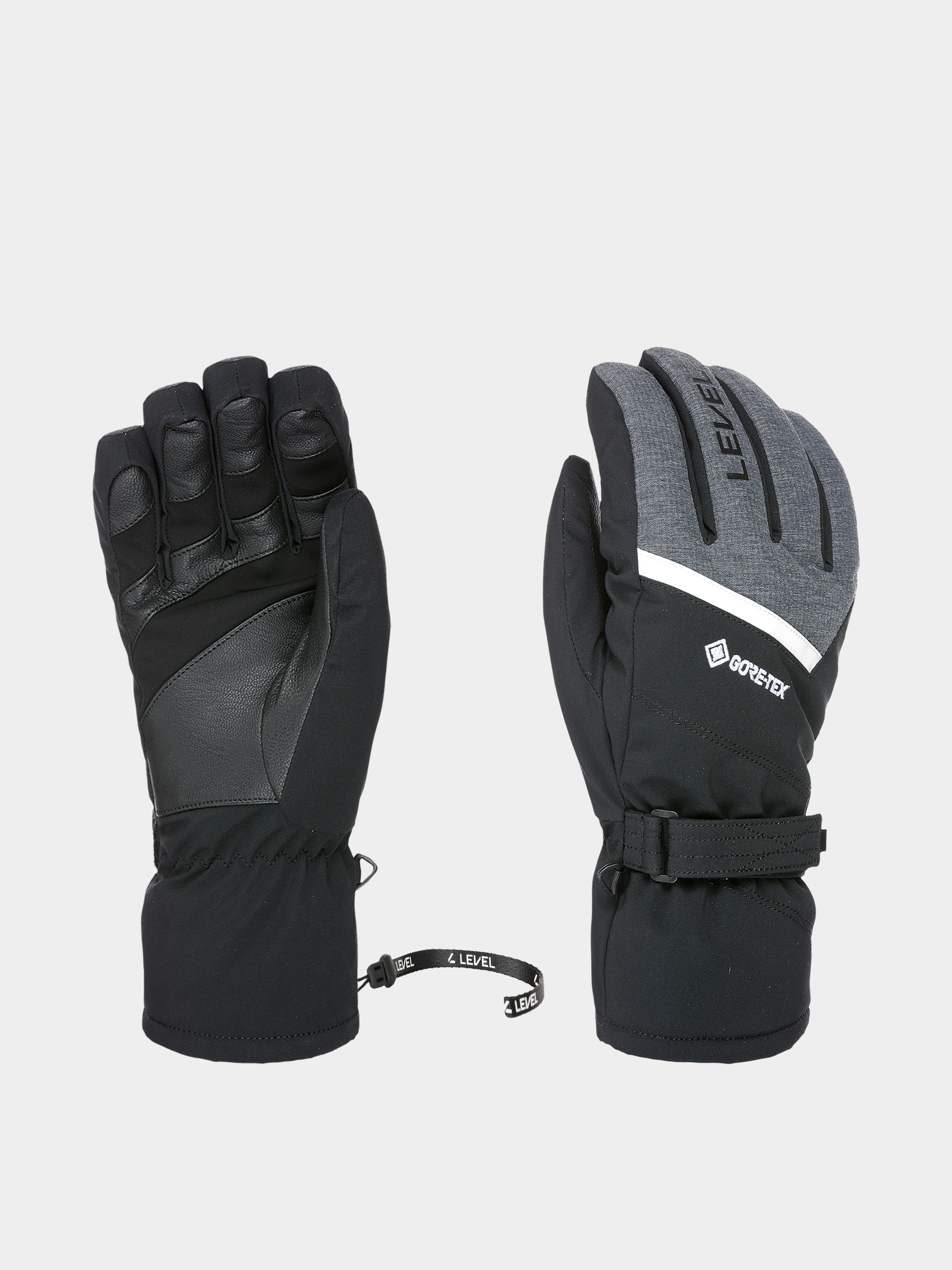 Rękawice Level Evolution Gore Tex (black grey)