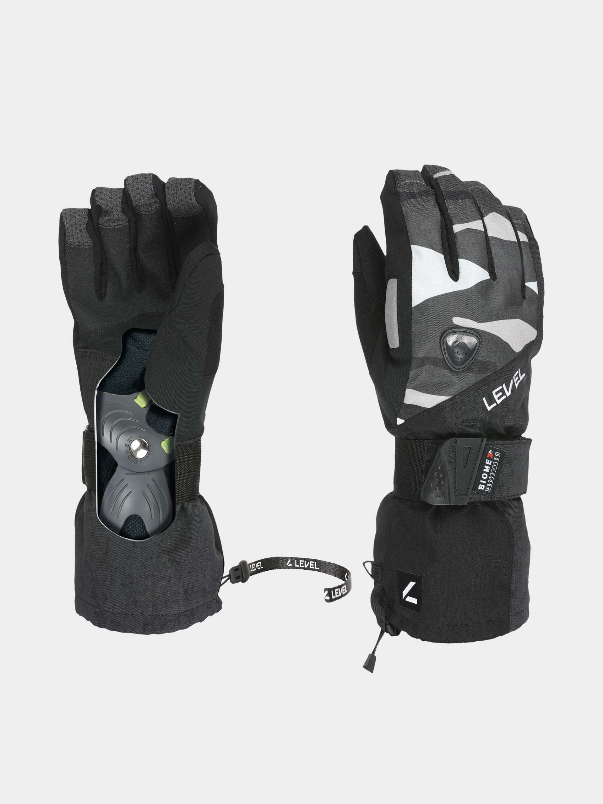 Rękawice Level Fly (anthracite white)
