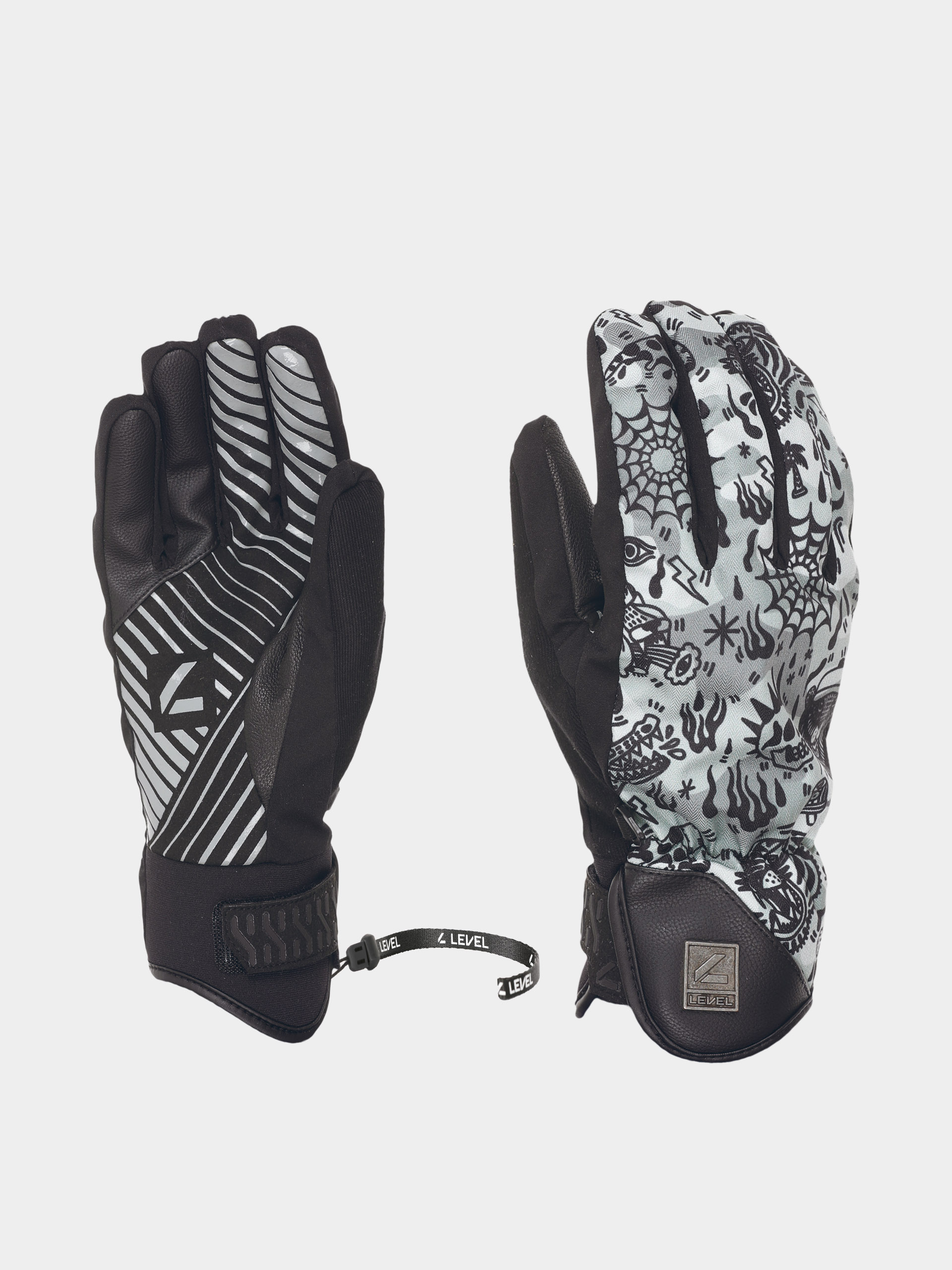 Ru0119kawice Level Suburban (black camo)