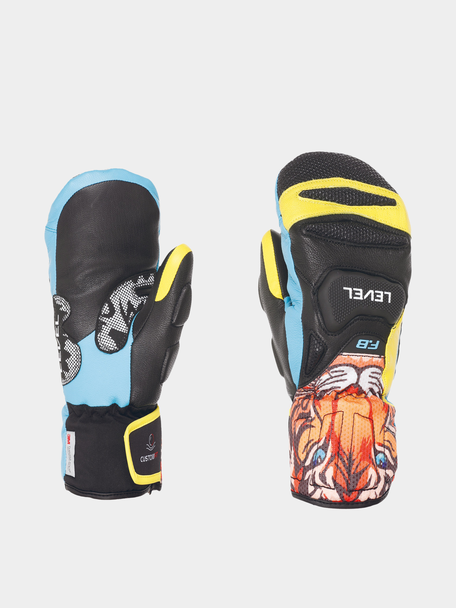 Ru0119kawice Level Sq Jr Cf Mitt JR (orange)