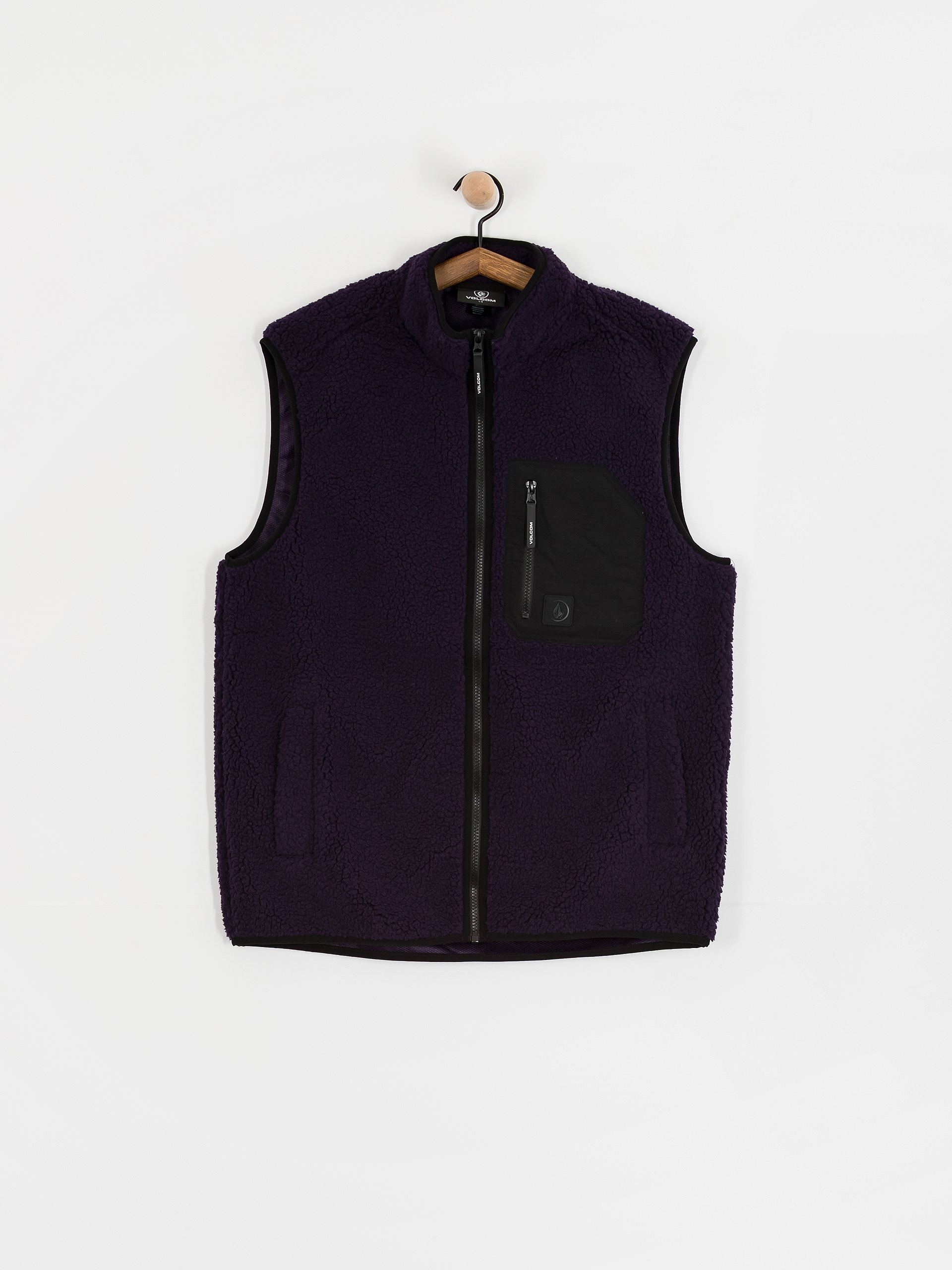 Kamizelka Volcom Muzzer Fuzzar (dark purple)