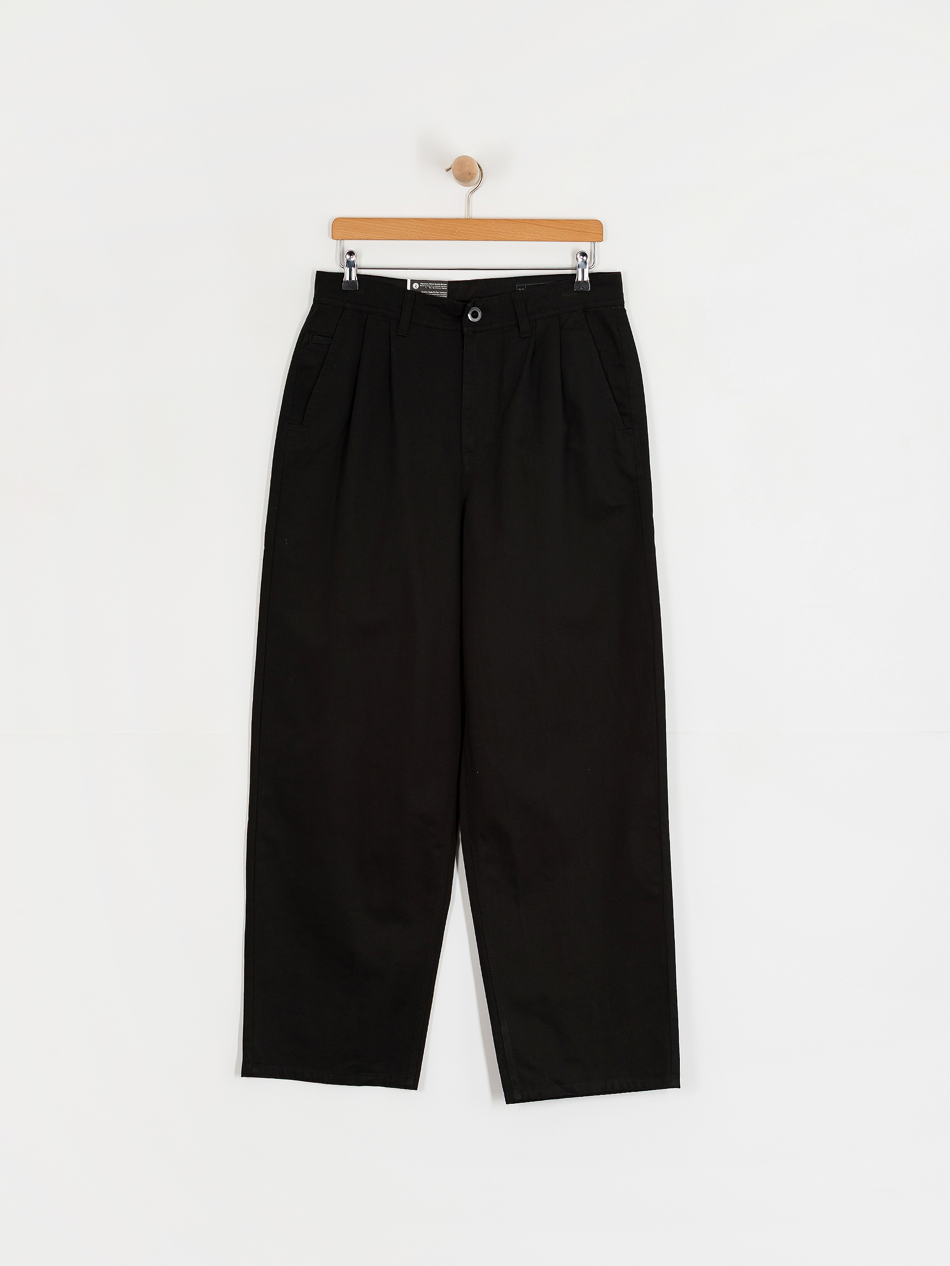 Spodnie Volcom Baggos Pleat (black)