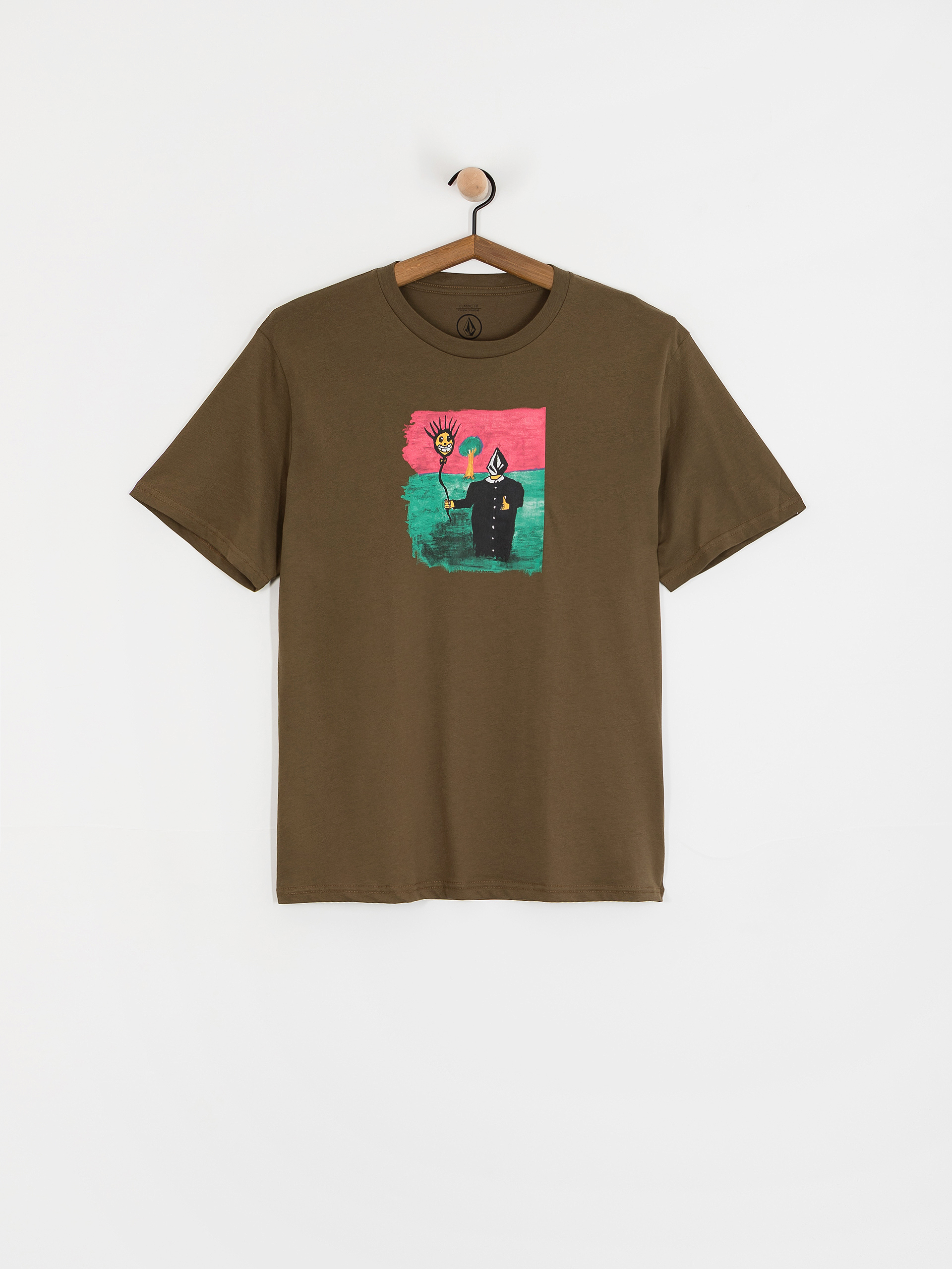 T-shirt Volcom Issam Bsc (sage leaf)