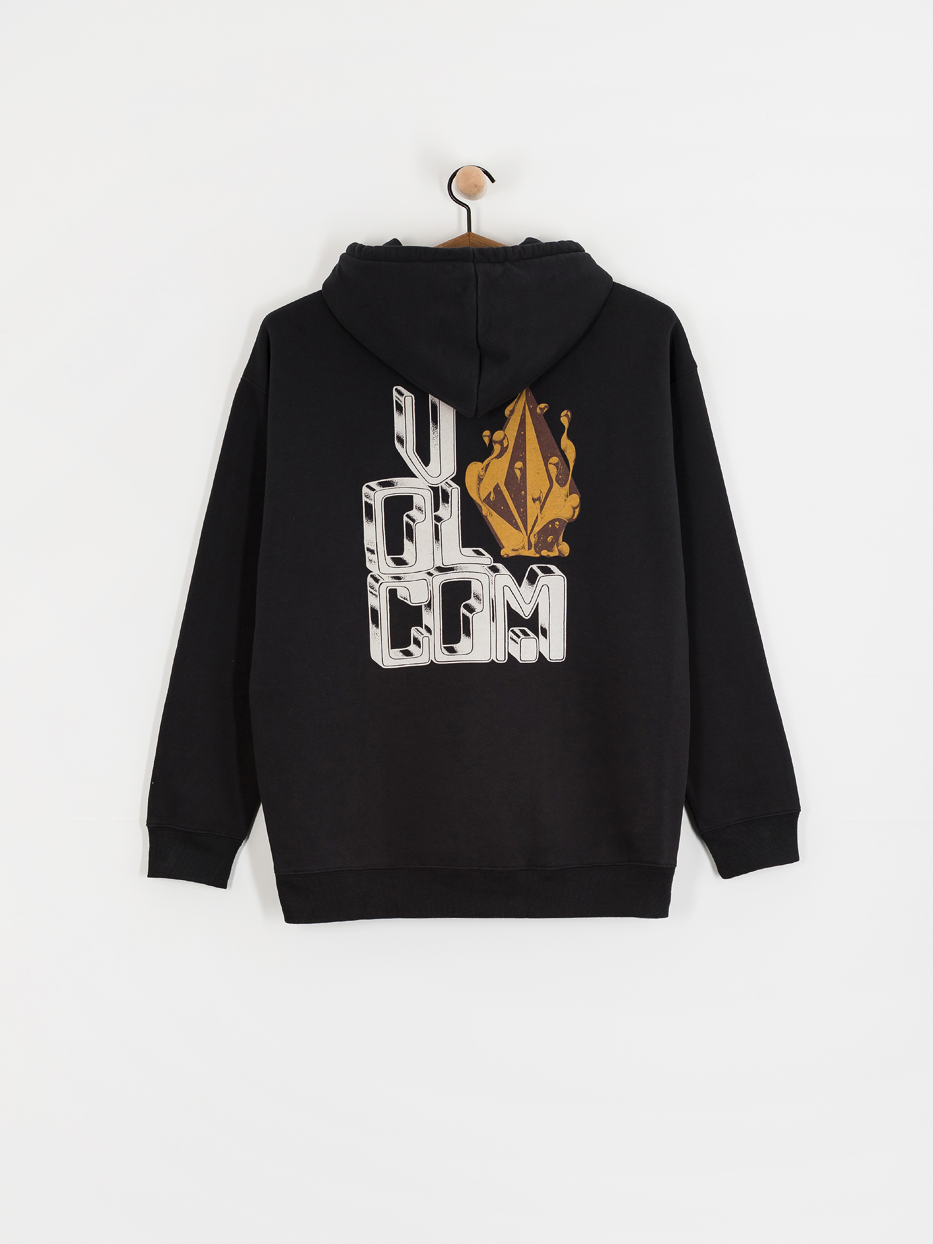 Bluza z kapturem Volcom Fa Callum Rooney HD (antique black)