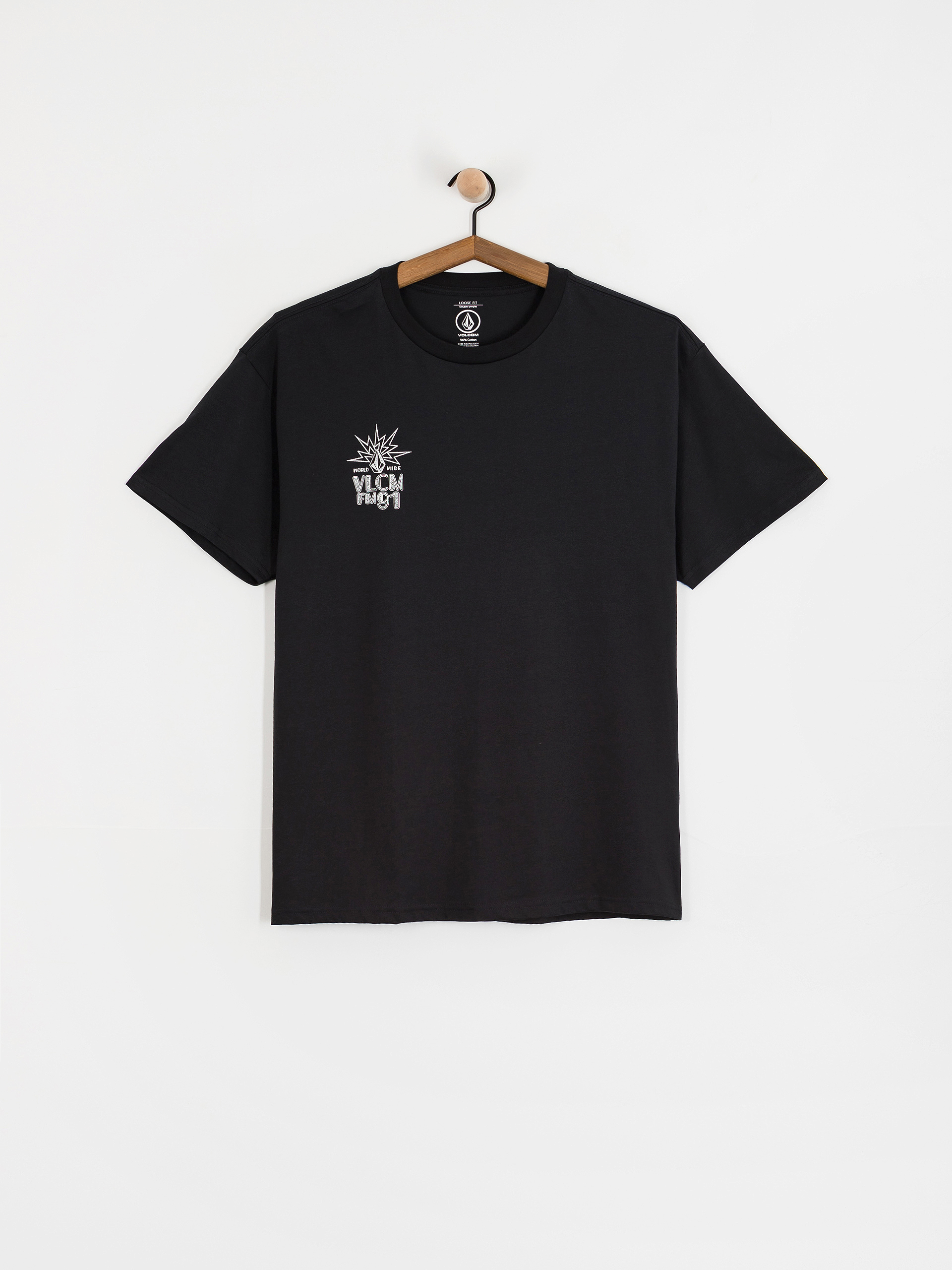 T-shirt Volcom Tune In (antique black)