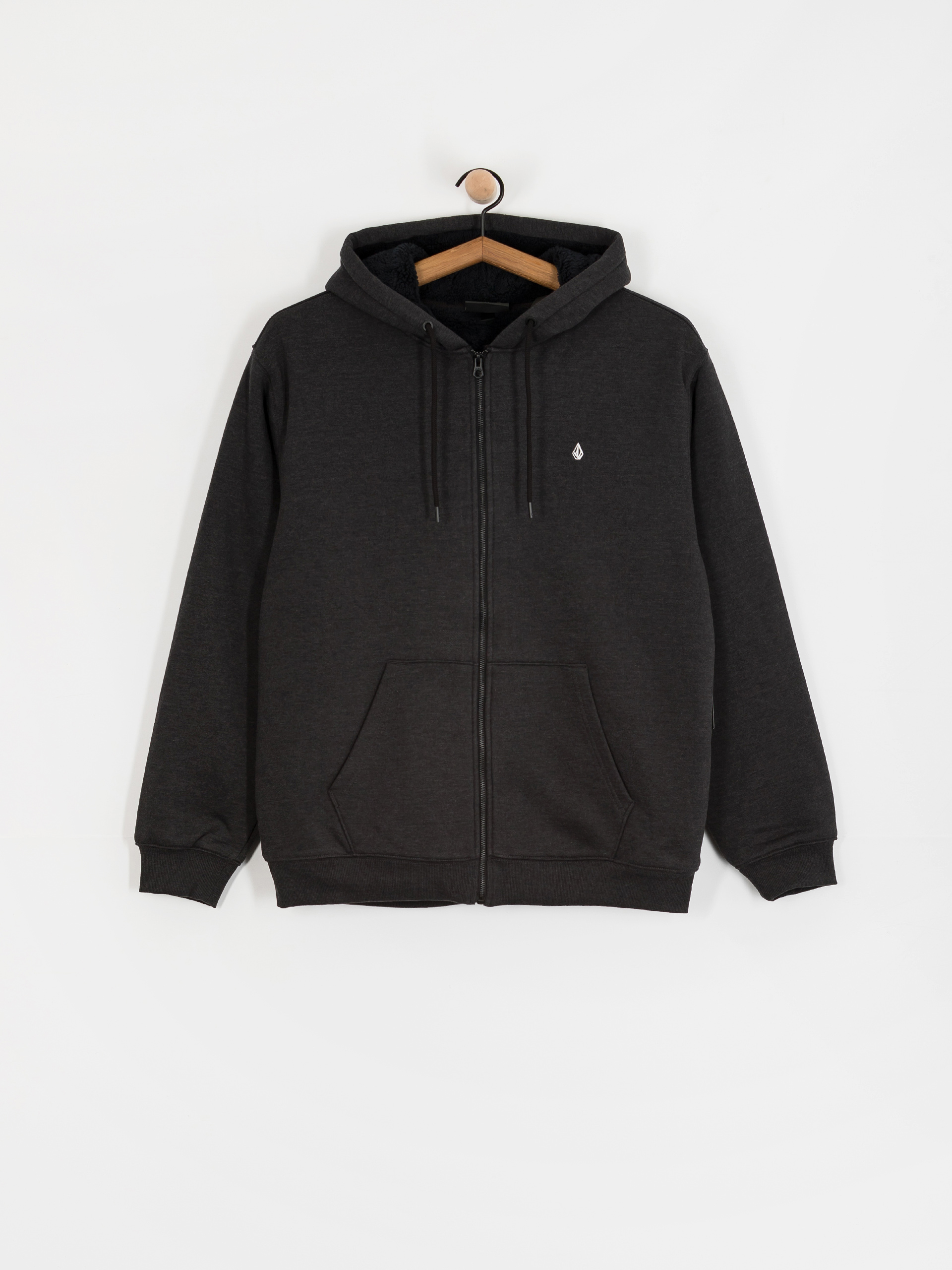 Bluza z kapturem Volcom Single Stone ZHD (heather black)