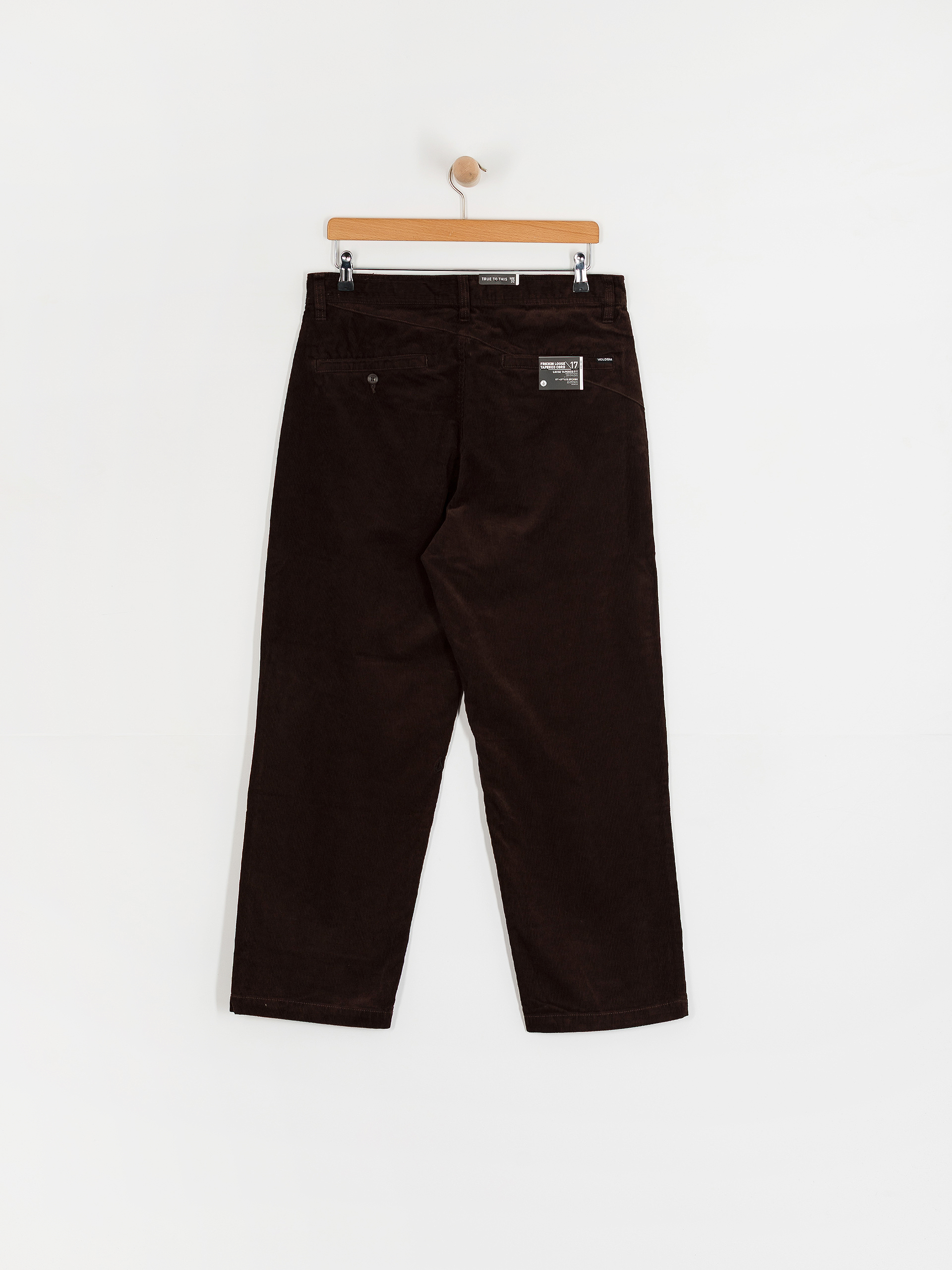 Spodnie Volcom Frickin Loose Tapered Cord (cacao)