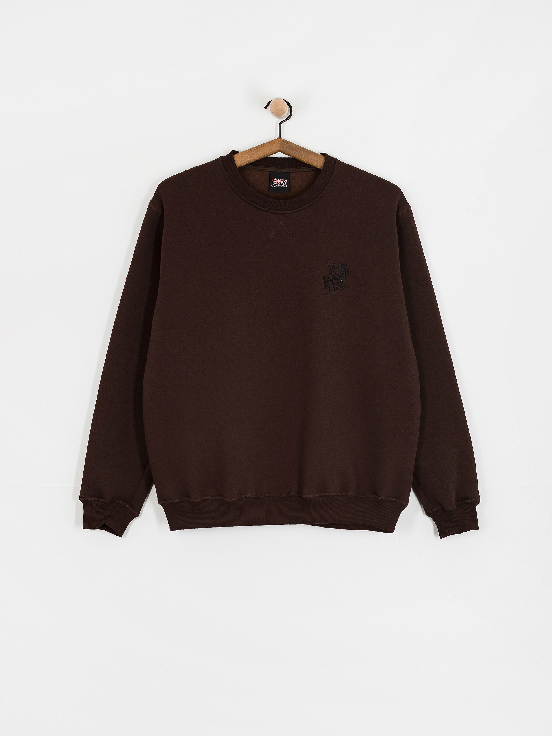 Bluza Youth Skateboards Skate Rat Crew (chocolate)