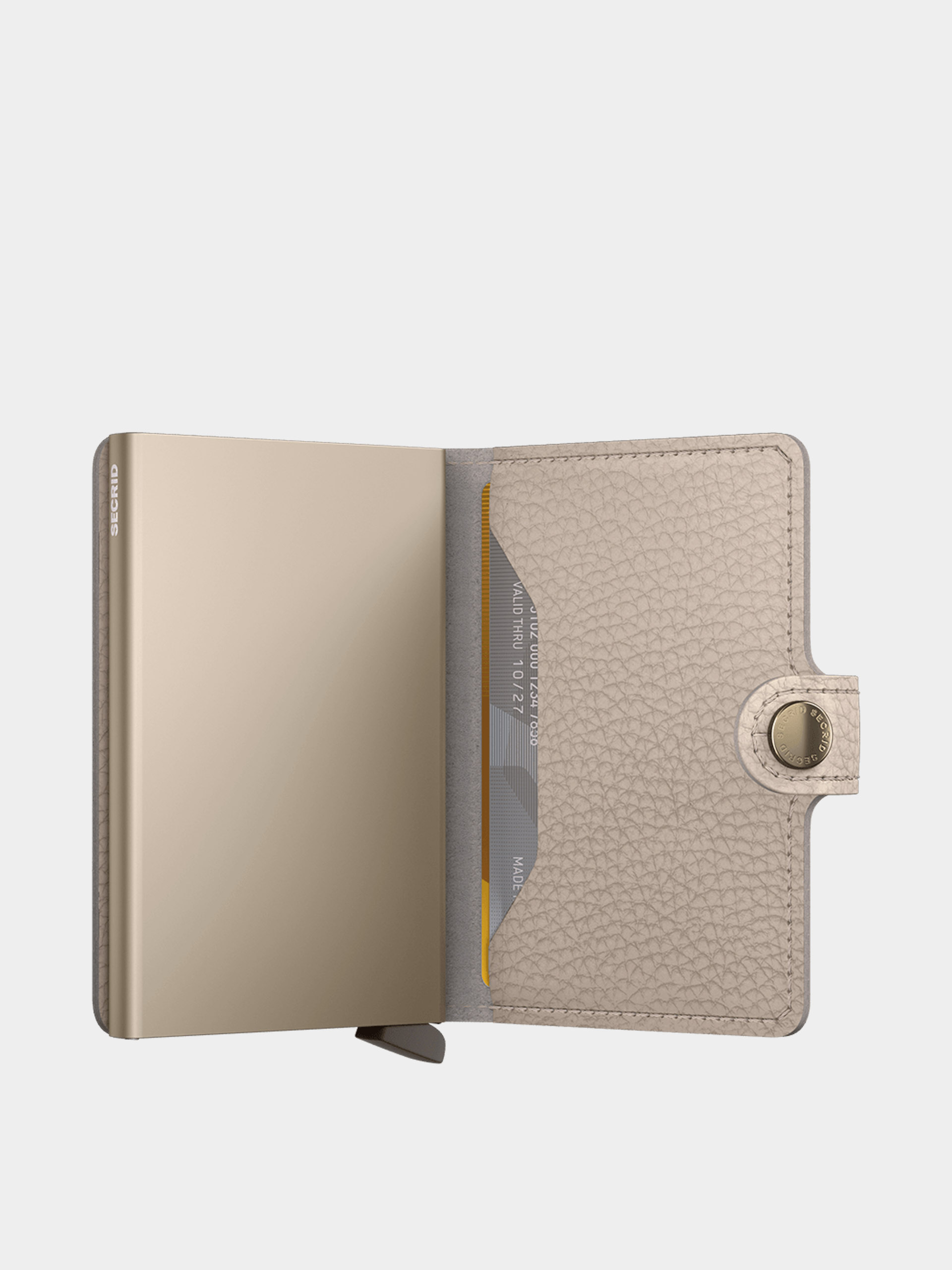 Portfel Secrid Miniwallet (pebble latte)